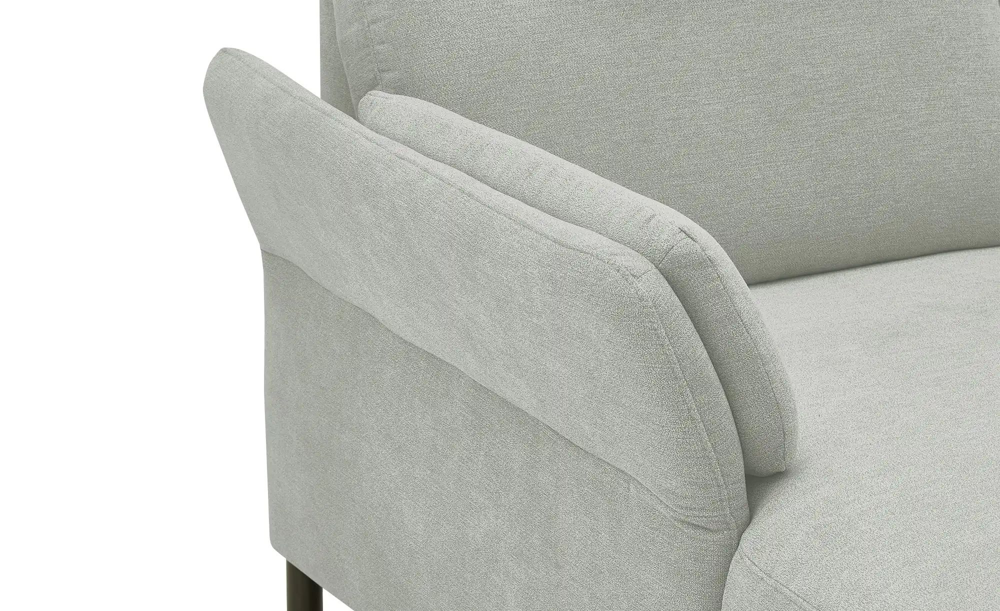 meinSofa Wohnlandschaft aus Flachgewebe Veit ¦ grau ¦ Maße (cm): B: 305 H: günstig online kaufen