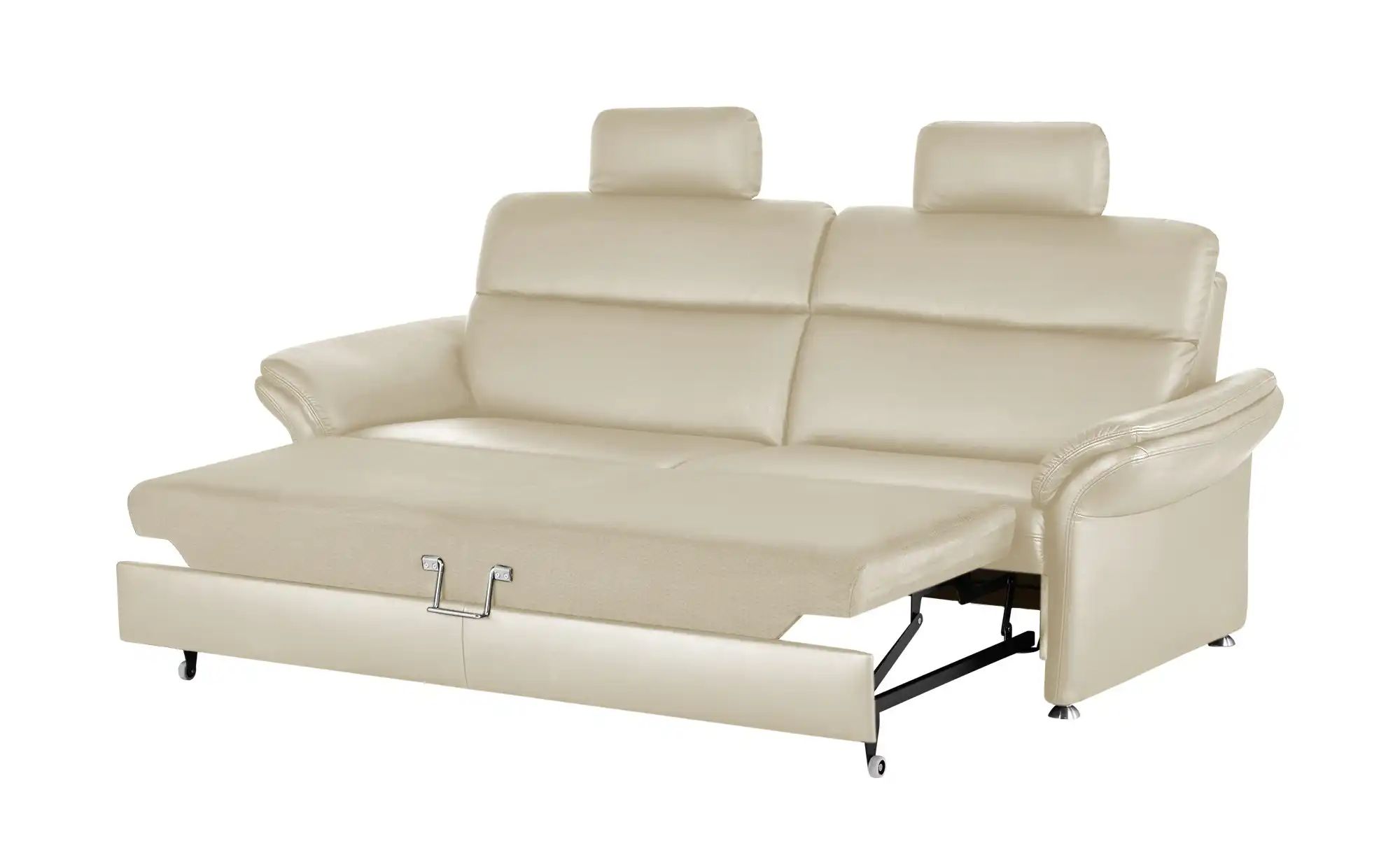 meinSofa Einzelsofa Leder Manon ¦ beige ¦ Maße (cm): B: 228 H: 94 T: 92 Pol günstig online kaufen