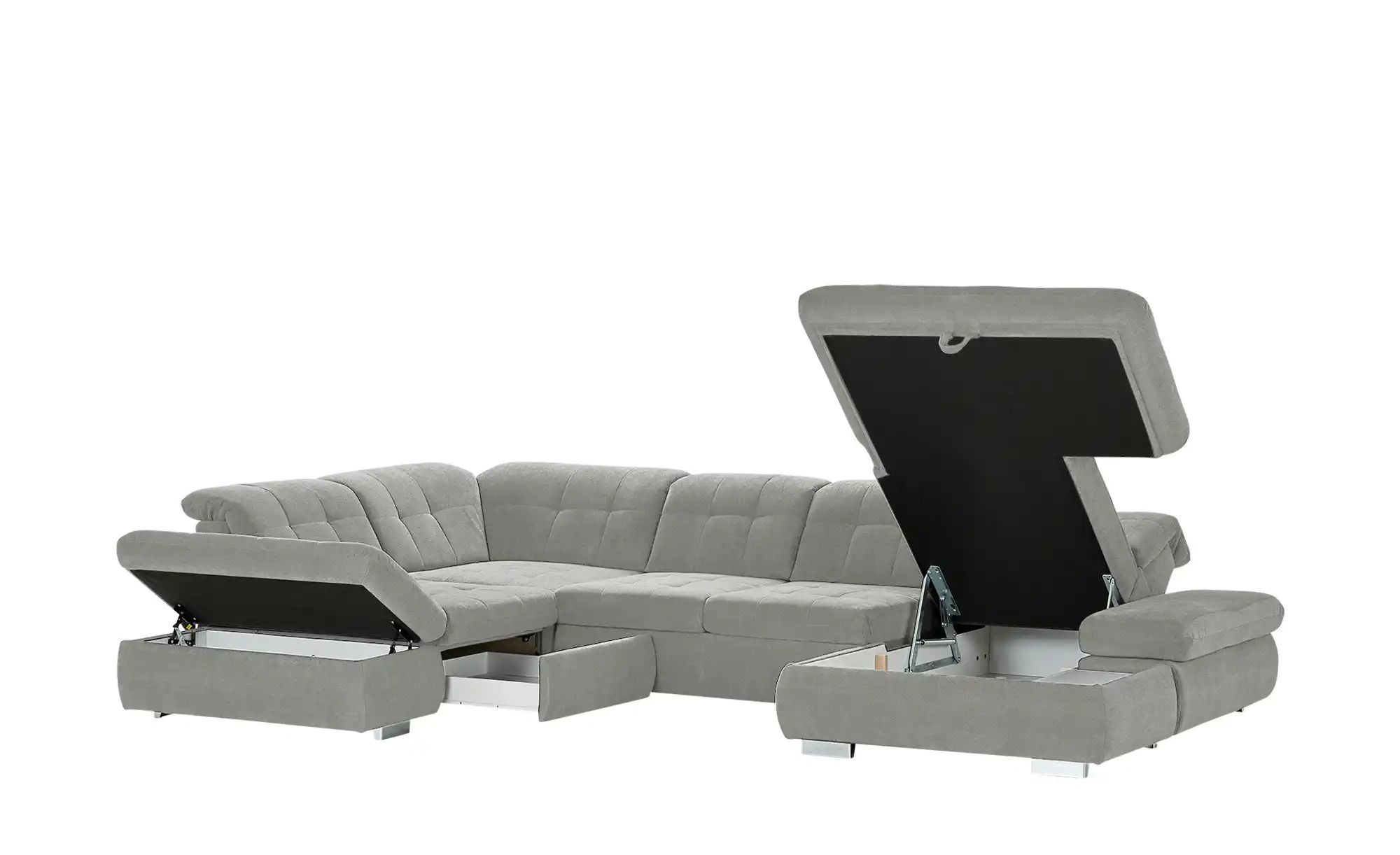 Lounge Collection Wohnlandschaft mit verschiedenen Funktionen Spencer ¦ gra günstig online kaufen