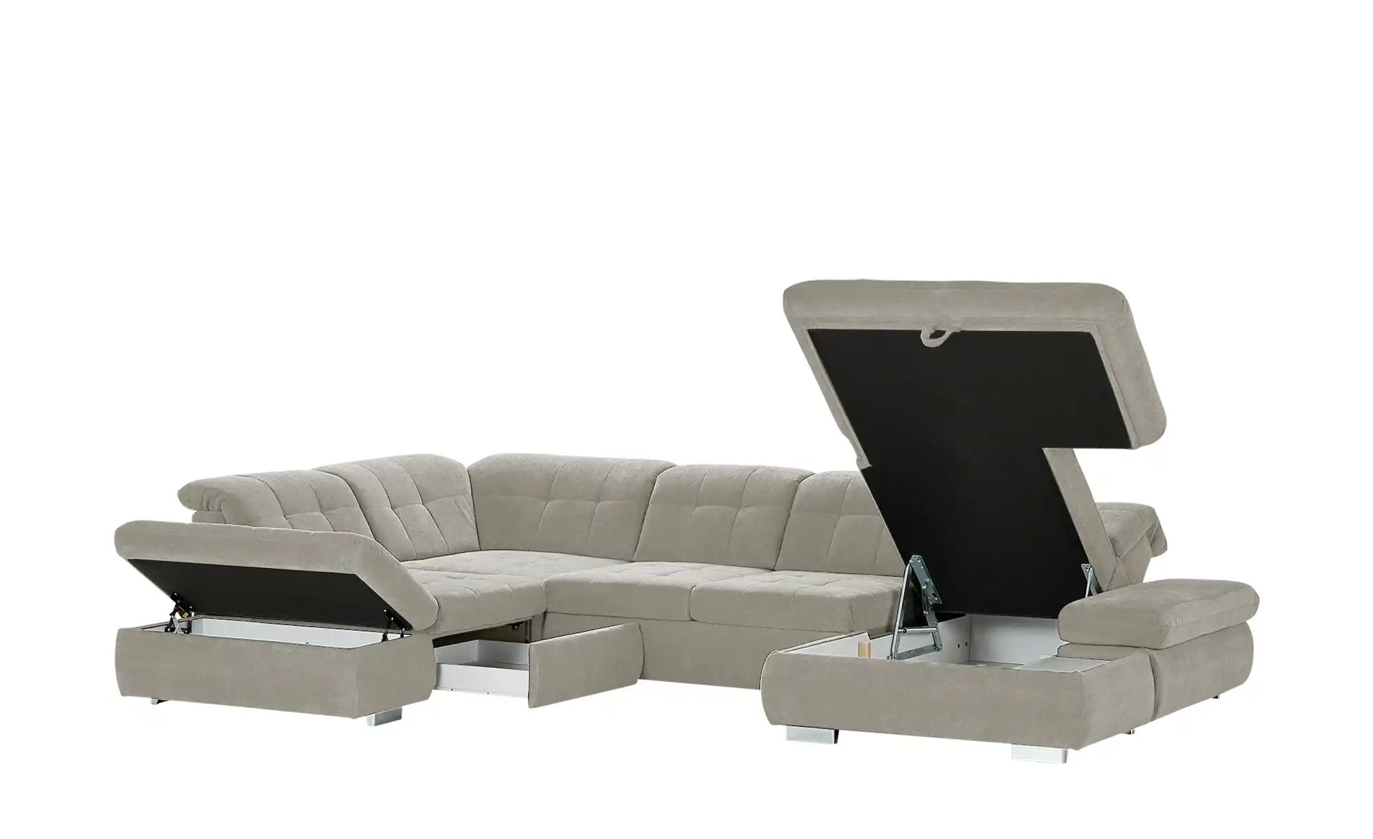 Lounge Collection Wohnlandschaft mit verschiedenen Funktionen Spencer ¦ gra günstig online kaufen