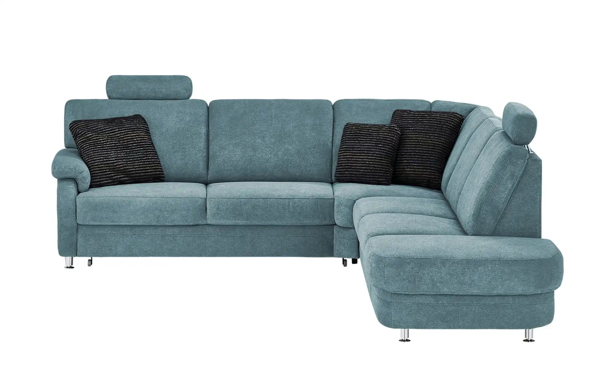 meinSofa Ecksofa  Ole-S ¦ blau ¦ Maße (cm): B: 269 H: 91 T: 287 Polstermöbe günstig online kaufen