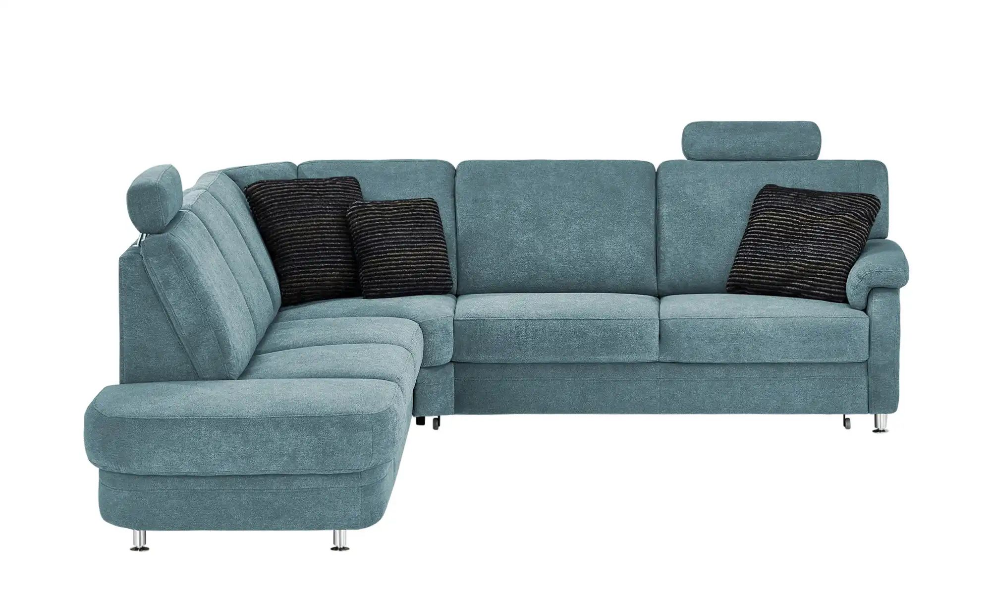 meinSofa Ecksofa  Ole-S ¦ blau ¦ Maße (cm): B: 269 H: 91 T: 287 Polstermöbe günstig online kaufen