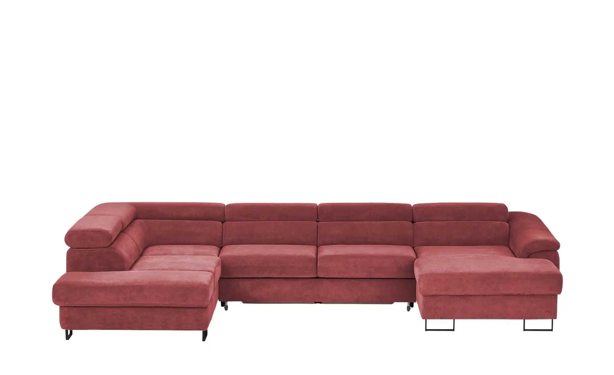 switch Wohnlandschaft  Lavos-U ¦ rot Polstermöbel > Sofas > Schlafsofas - Höffner