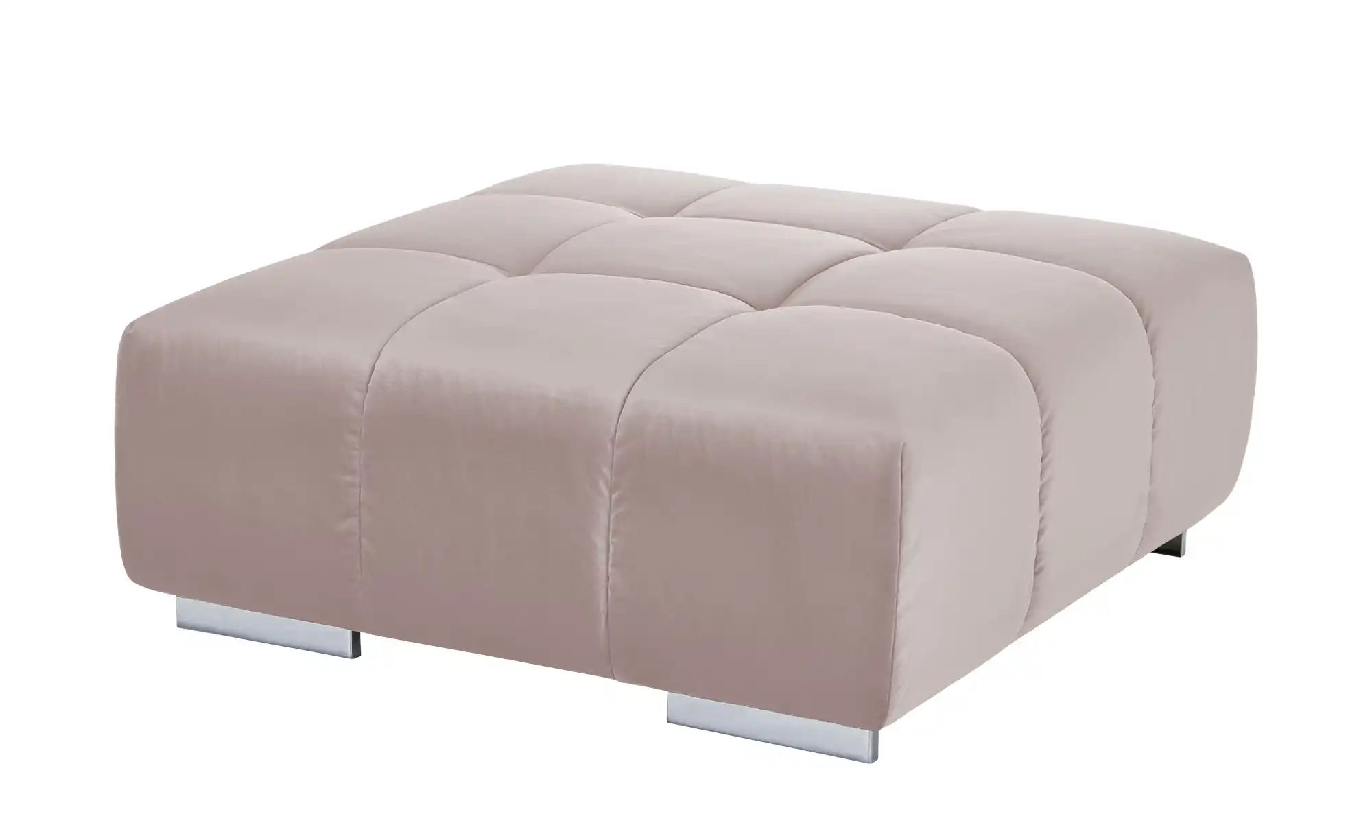 uno Hocker aus Samt  Origo ¦ rosa/pink ¦ Maße (cm): B: 103 H: 42 T: 103 Pol günstig online kaufen