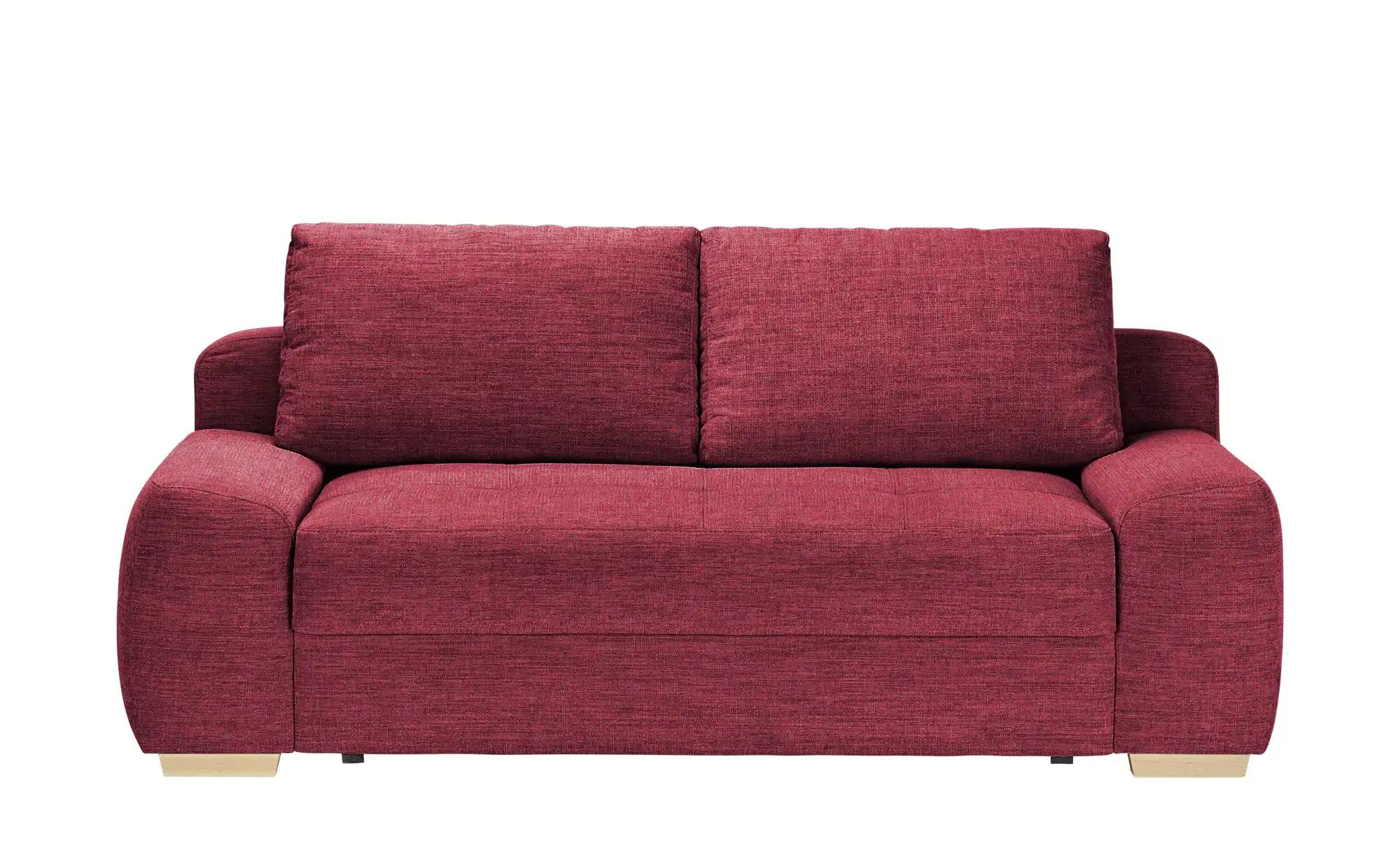 bobb Schlafsofa  Eleny de Luxe II ¦ rot ¦ Maße (cm): B: 210 H: 96 T: 108 Po günstig online kaufen