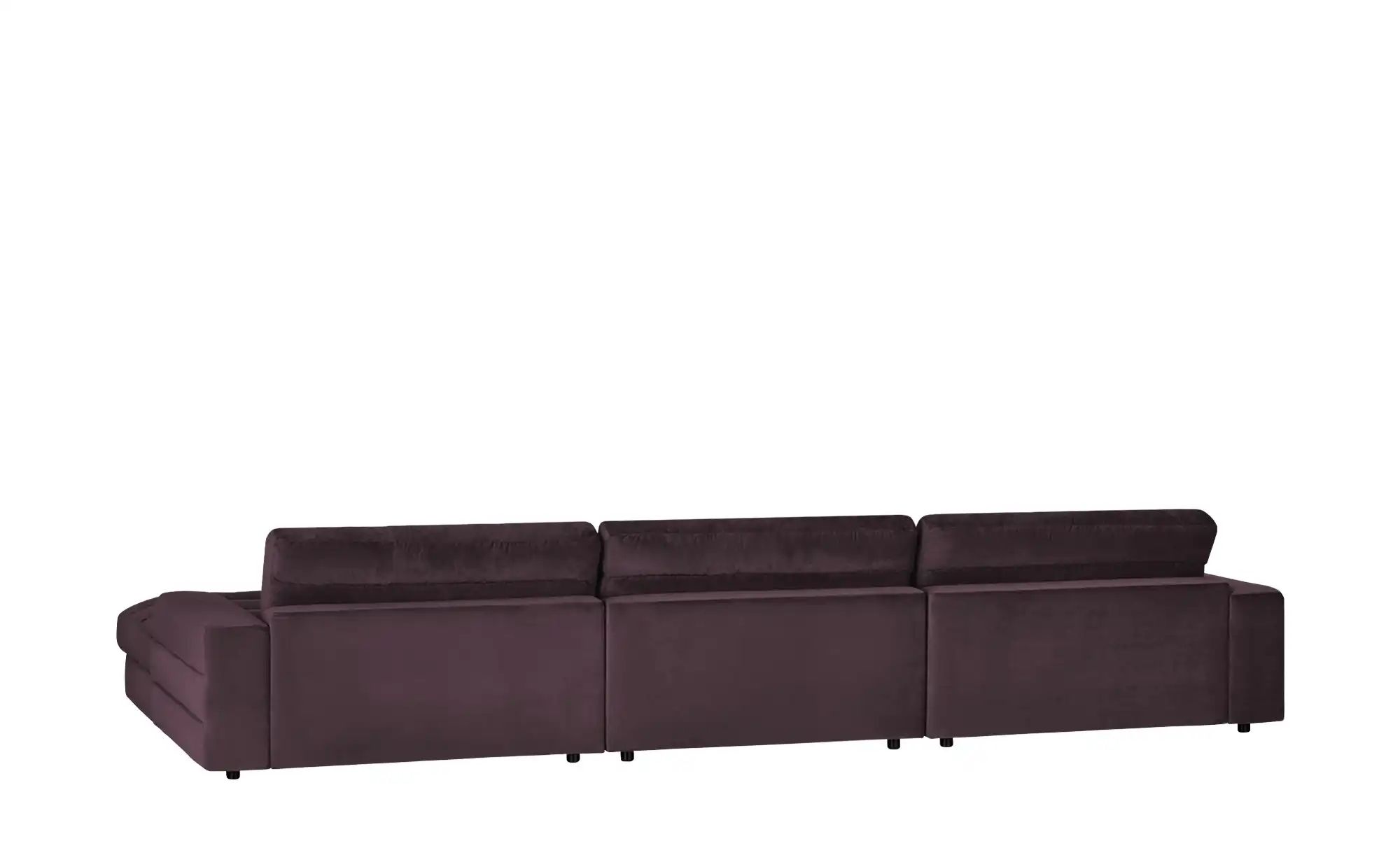 Ecksofa Samt  Scarlatti ¦ lila/violett ¦ Maße (cm): B: 416 H: 83 T: 205 Pol günstig online kaufen