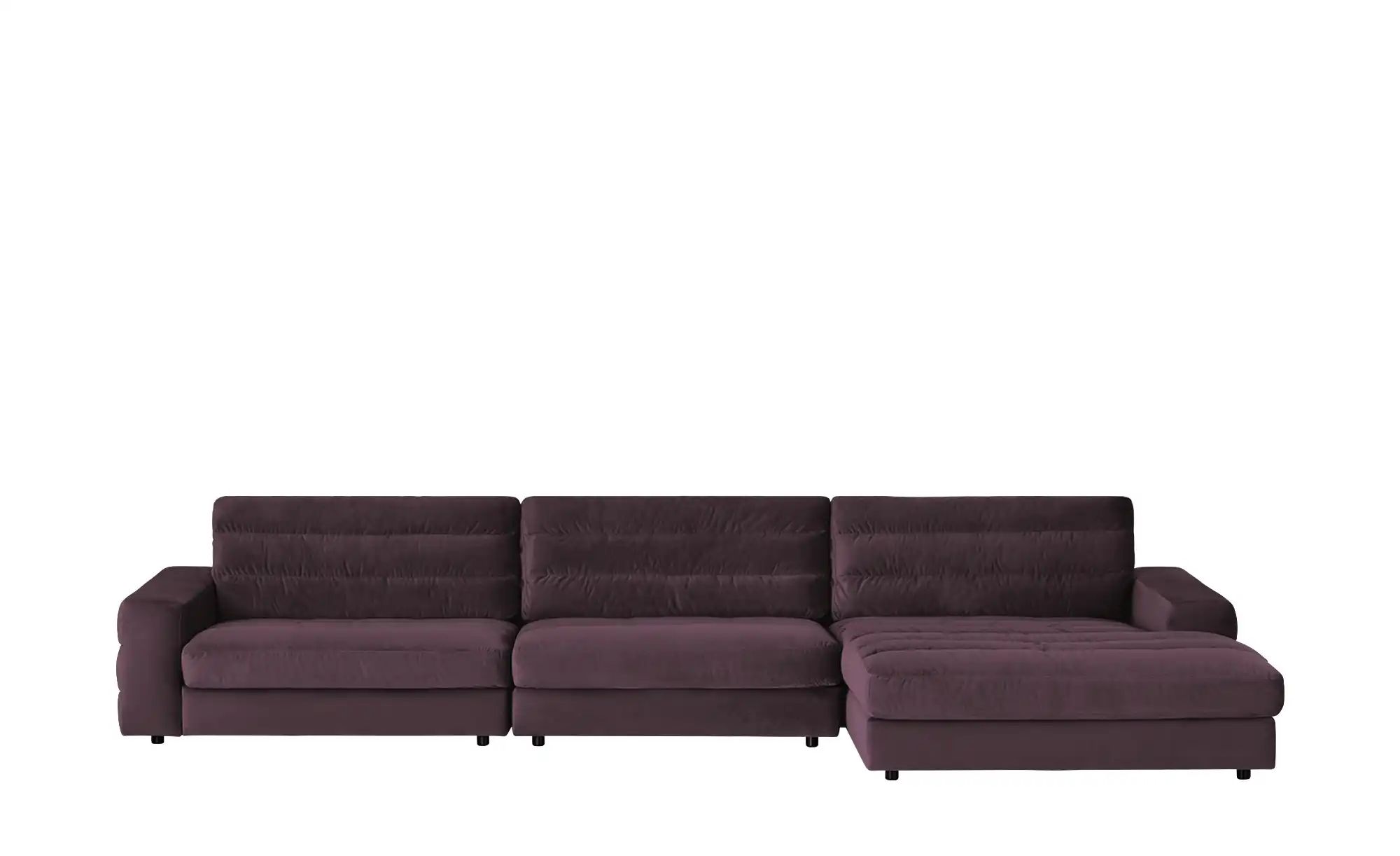 Ecksofa Samt  Scarlatti ¦ lila/violett ¦ Maße (cm): B: 416 H: 83 T: 205 Pol günstig online kaufen