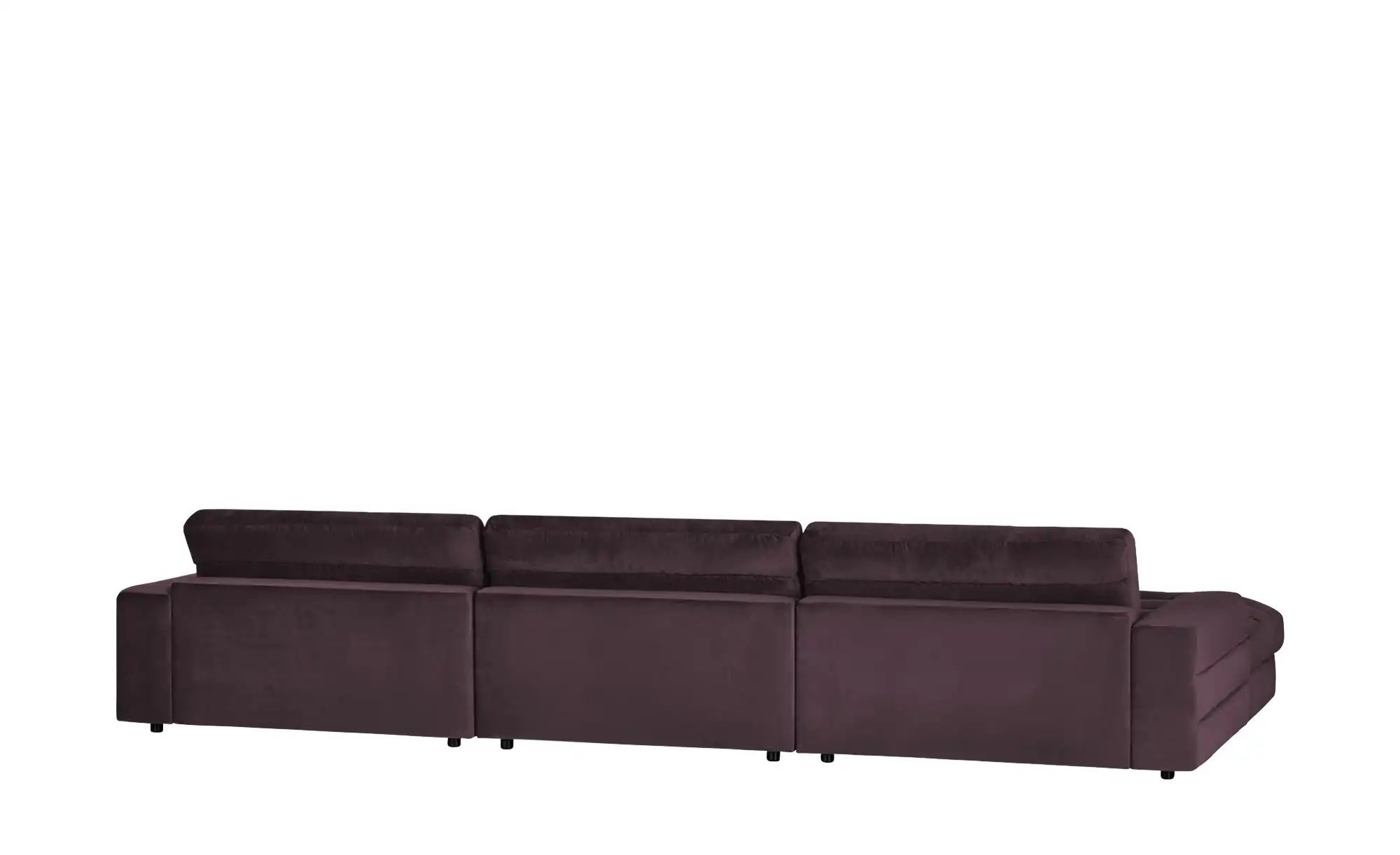 Ecksofa Samt  Scarlatti ¦ lila/violett ¦ Maße (cm): B: 416 H: 83 T: 205 Pol günstig online kaufen