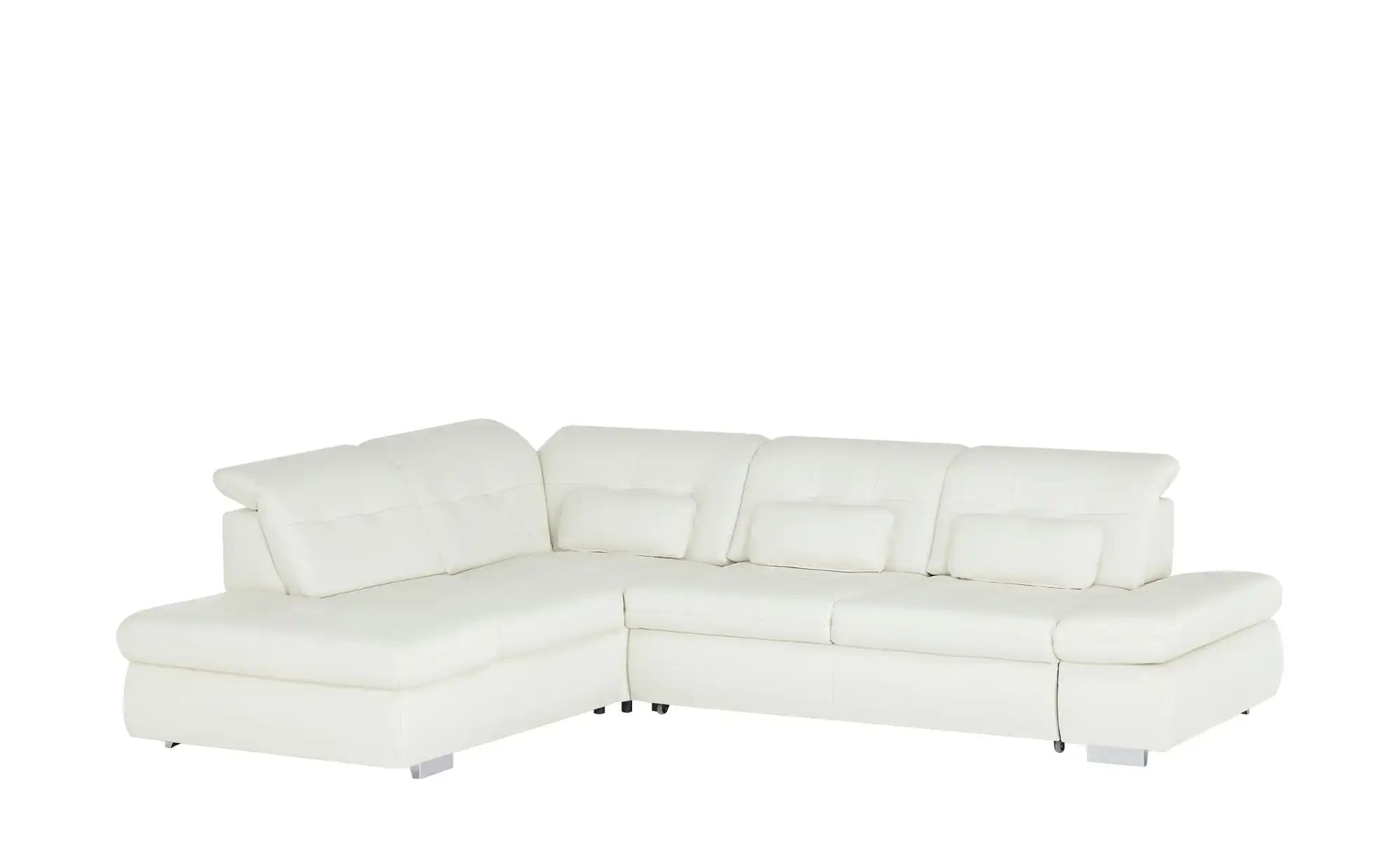 Lounge Collection Ecksofa Leder  Spencer ¦ weiß ¦ Maße (cm): B: 323 H: 102 günstig online kaufen