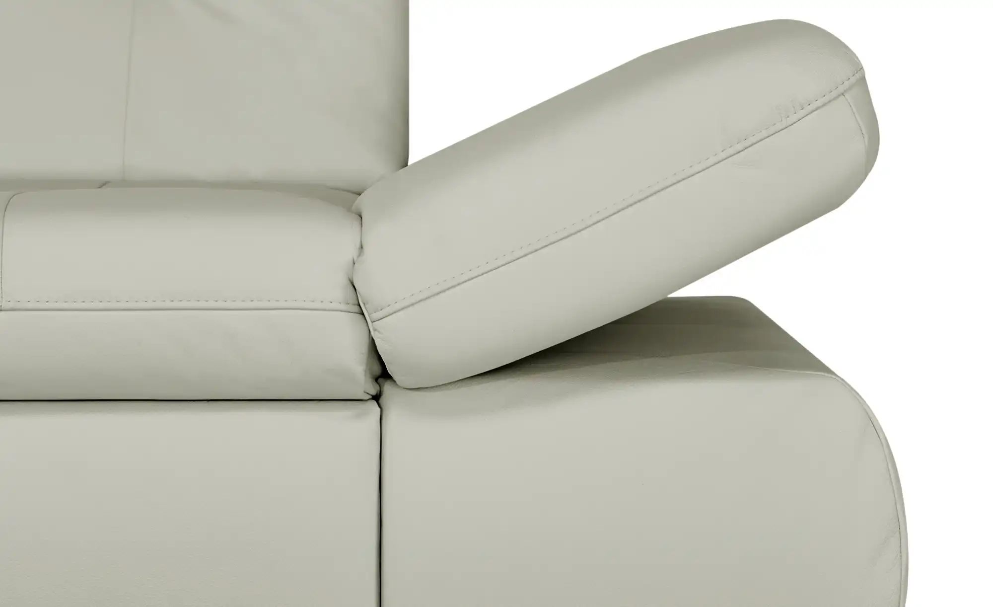 Lounge Collection Ecksofa Leder  Spencer ¦ grau ¦ Maße (cm): B: 323 H: 102 günstig online kaufen