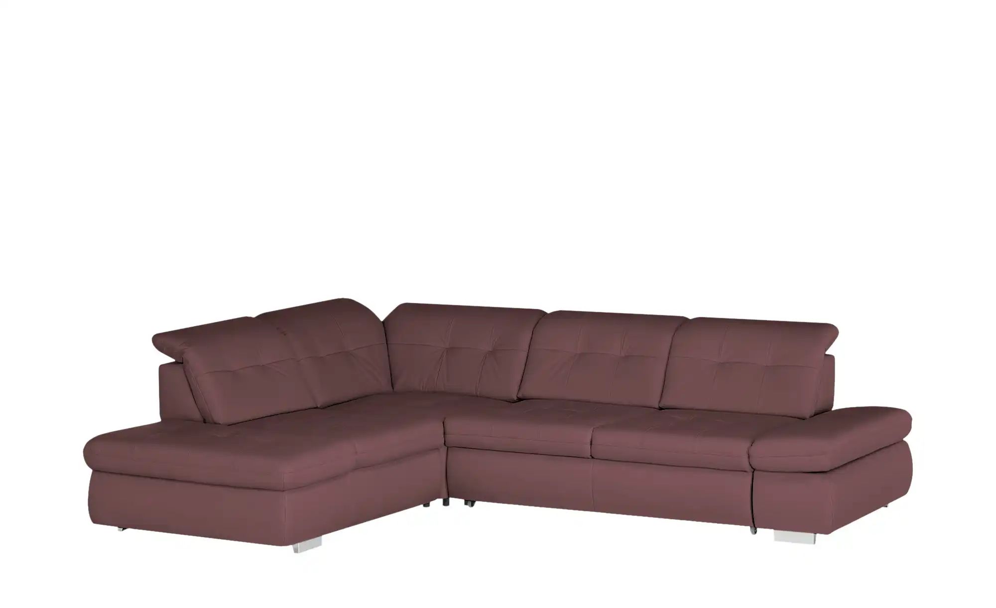 Thumbnail - Lounge Collection Ecksofa Leder Spencer ¦ rot ¦ Maße (cm): B: 323 H: 102 T: 260.0 Polstermöbel > Sofas > Ecksofas - Höf...