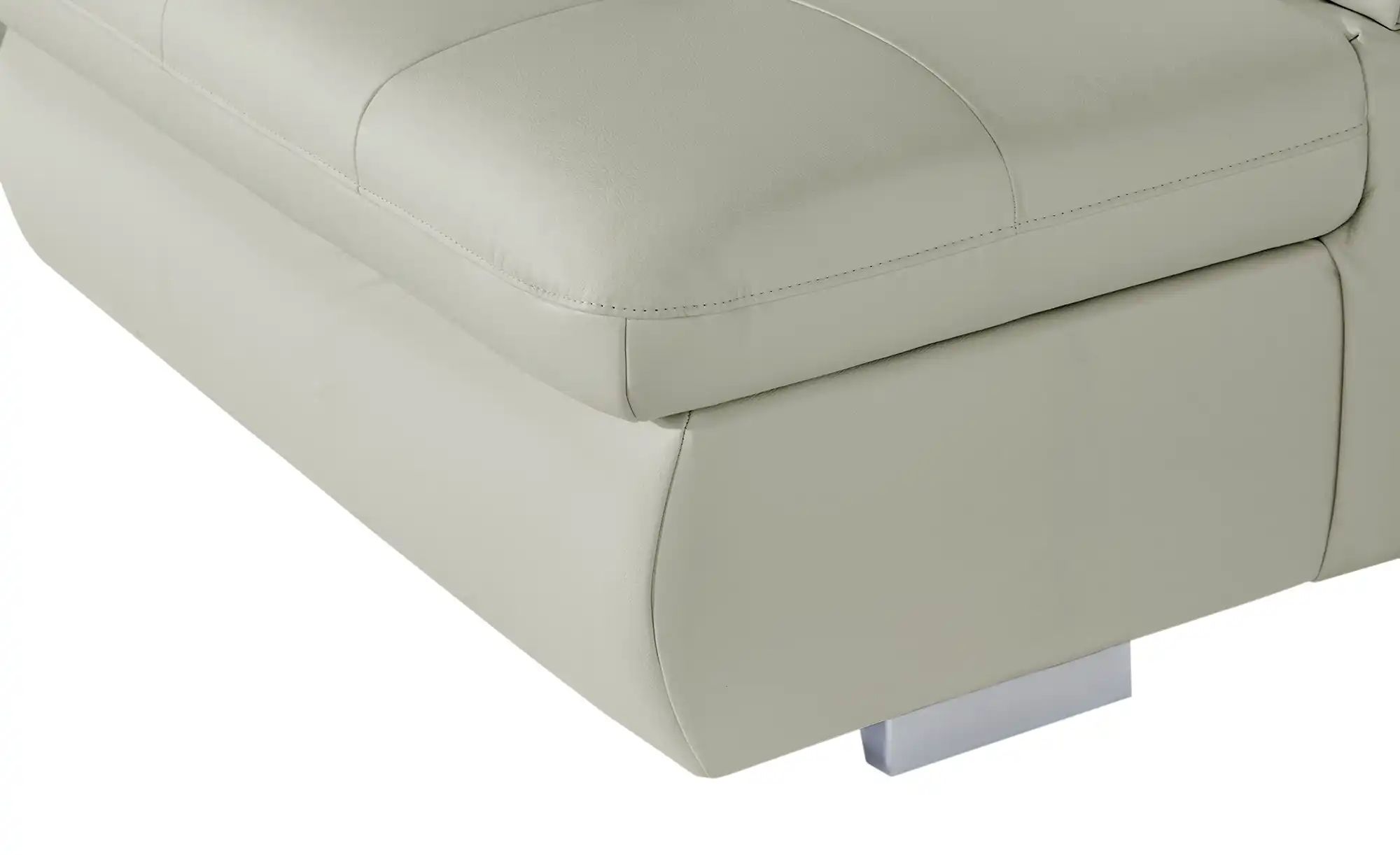 Lounge Collection Ecksofa Leder  Spencer ¦ grau ¦ Maße (cm): B: 323 H: 102 günstig online kaufen