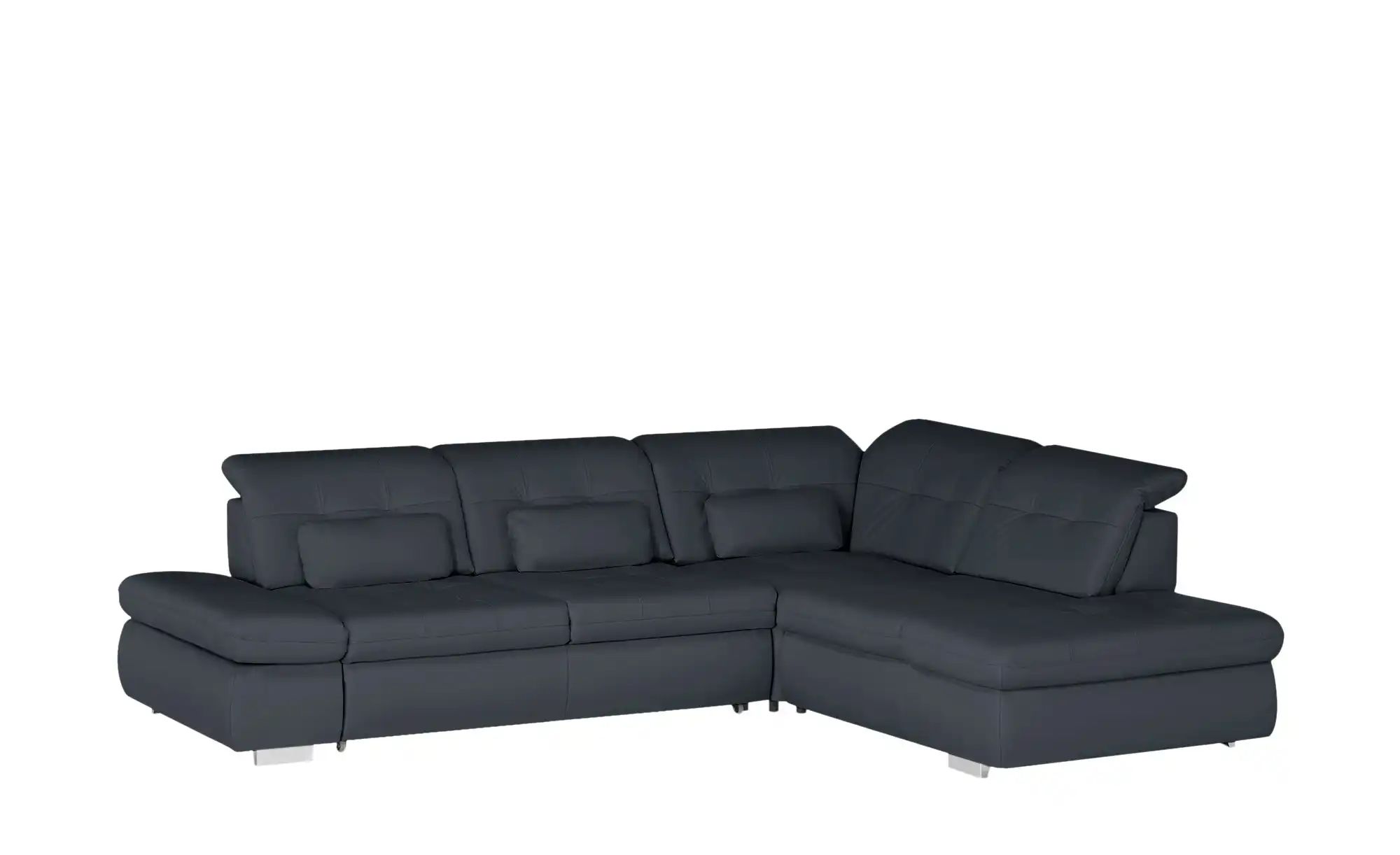 Lounge Collection Ecksofa Leder  Spencer ¦ blau ¦ Maße (cm): B: 323 H: 102 günstig online kaufen