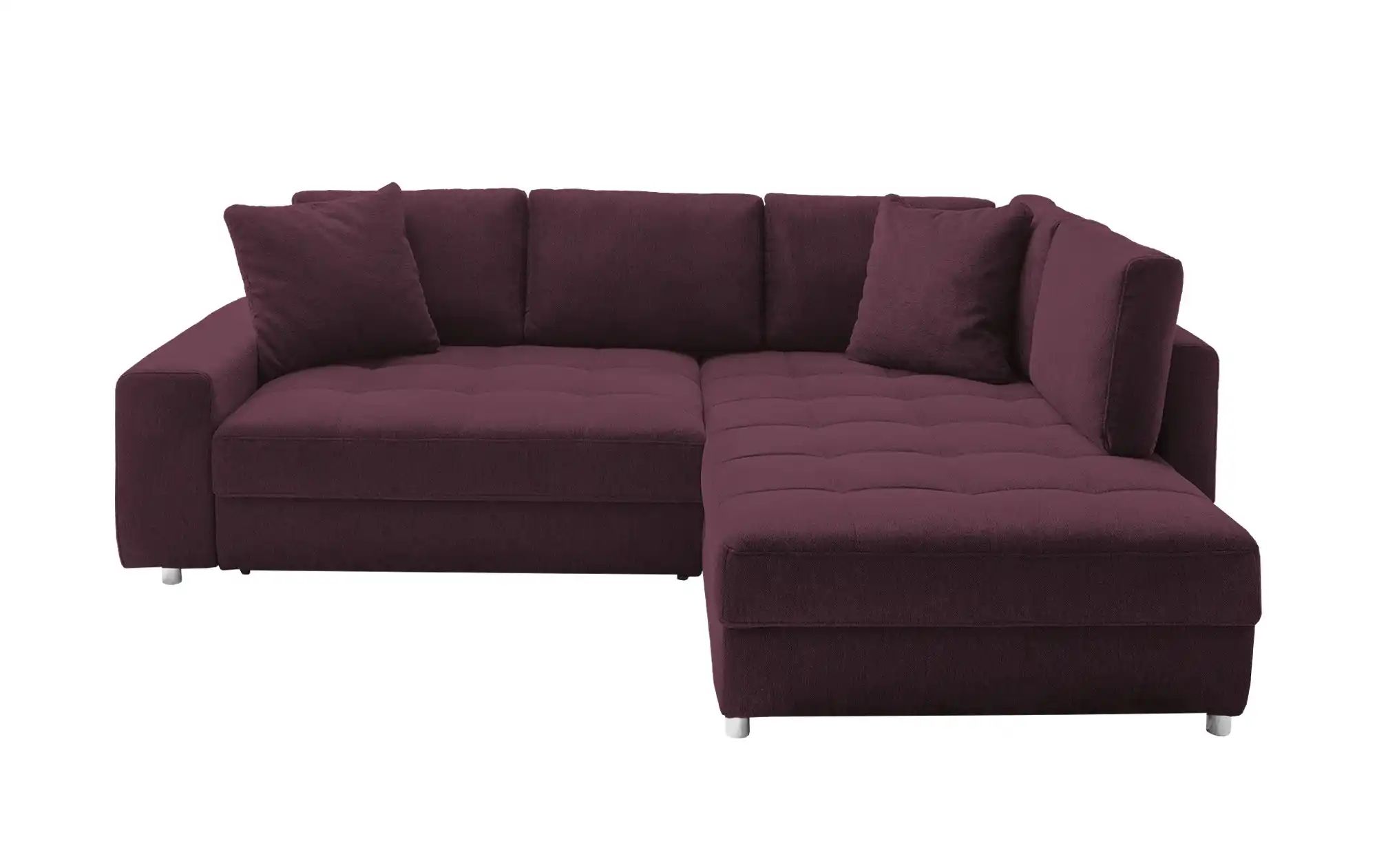 bobb Ecksofa  Arissa de Luxe ¦ rot ¦ Maße (cm): B: 265 H: 84 T: 215.0 Polst günstig online kaufen