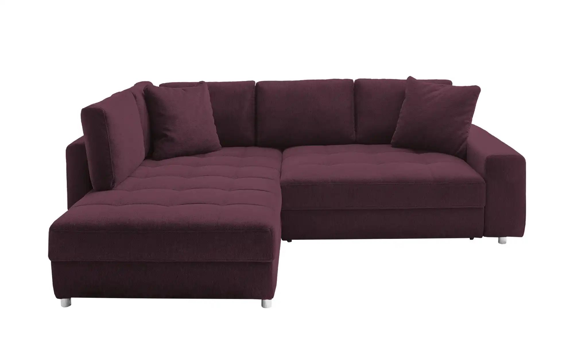 bobb Ecksofa  Arissa de Luxe ¦ rot ¦ Maße (cm): B: 265 H: 84 T: 215.0 Polst günstig online kaufen