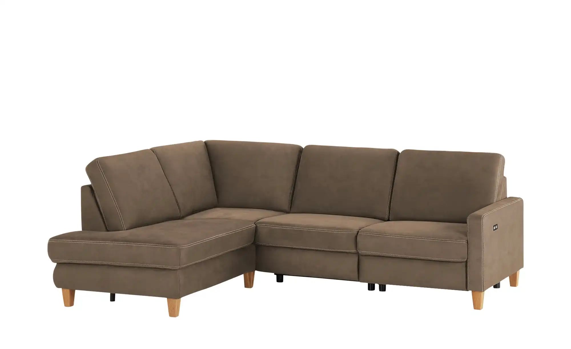 Max Schelling Ecksofa  Maximum Plus ¦ braun ¦ Maße (cm): B: 265 H: 89 T: 20 günstig online kaufen