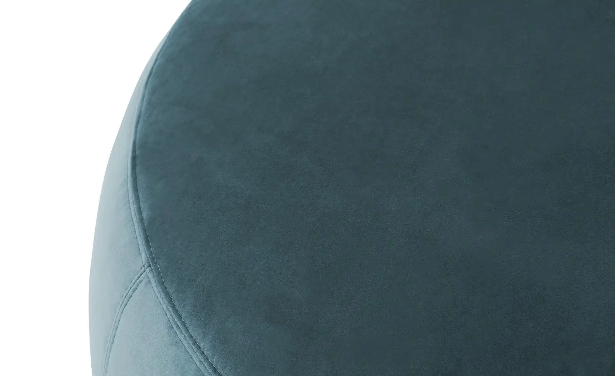 Thumbnail - Samt Hocker Amadi ¦ blau ¦ Maße (cm): B: 105 H: 40 Polstermöbel > Hocker - Höffner