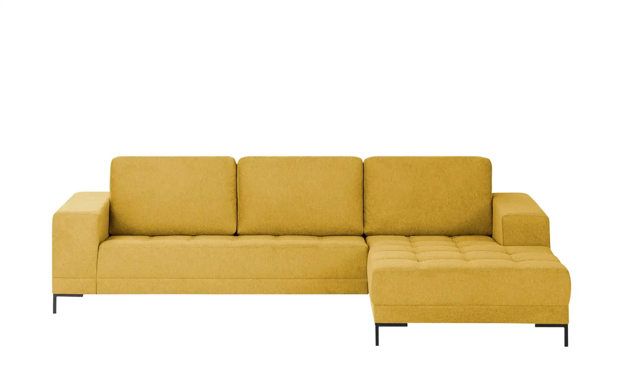 smart Ecksofa  Garda ¦ gelb ¦ Maße (cm): B: 280 H: 81 T: 166 Polstermöbel > günstig online kaufen