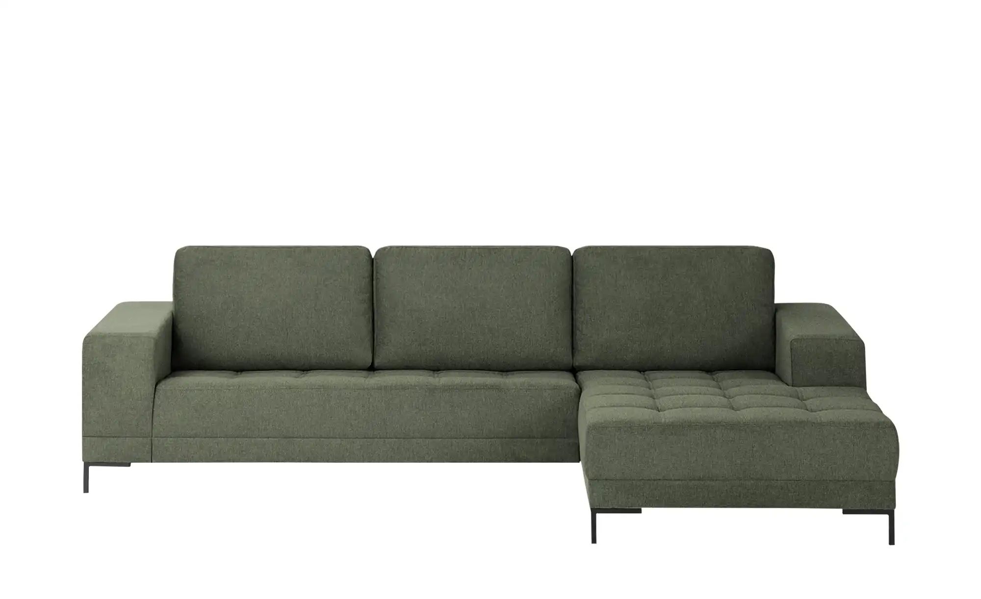 smart Ecksofa  Garda ¦ grün ¦ Maße (cm): B: 280 H: 81 T: 166 Polstermöbel > günstig online kaufen