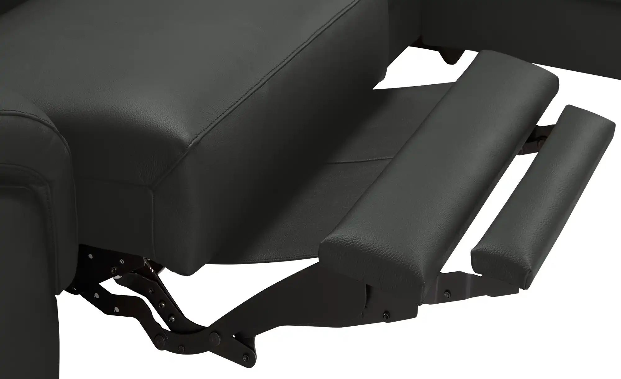 Thumbnail - uno Ecksofa Leder Dallas ¦ schwarz ¦ Maße (cm): B: 283 H: 74 T: 228.0 Polstermöbel > Sofas > Ecksofas - Höffner
