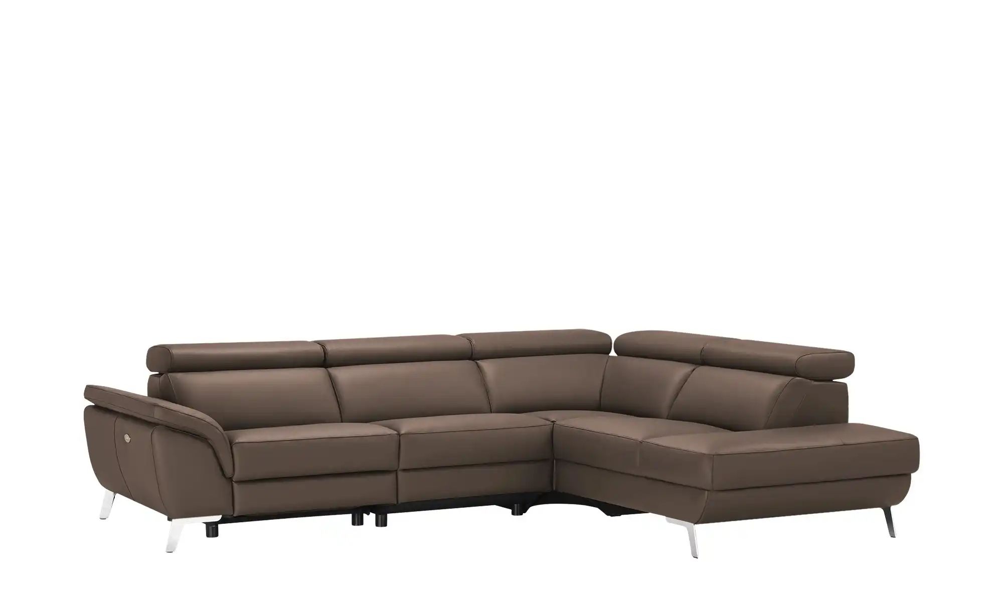 Thumbnail - uno Ecksofa Leder Dallas ¦ braun ¦ Maße (cm): B: 283 H: 74 T: 228.0 Polstermöbel > Sofas > Ecksofas - Höffner