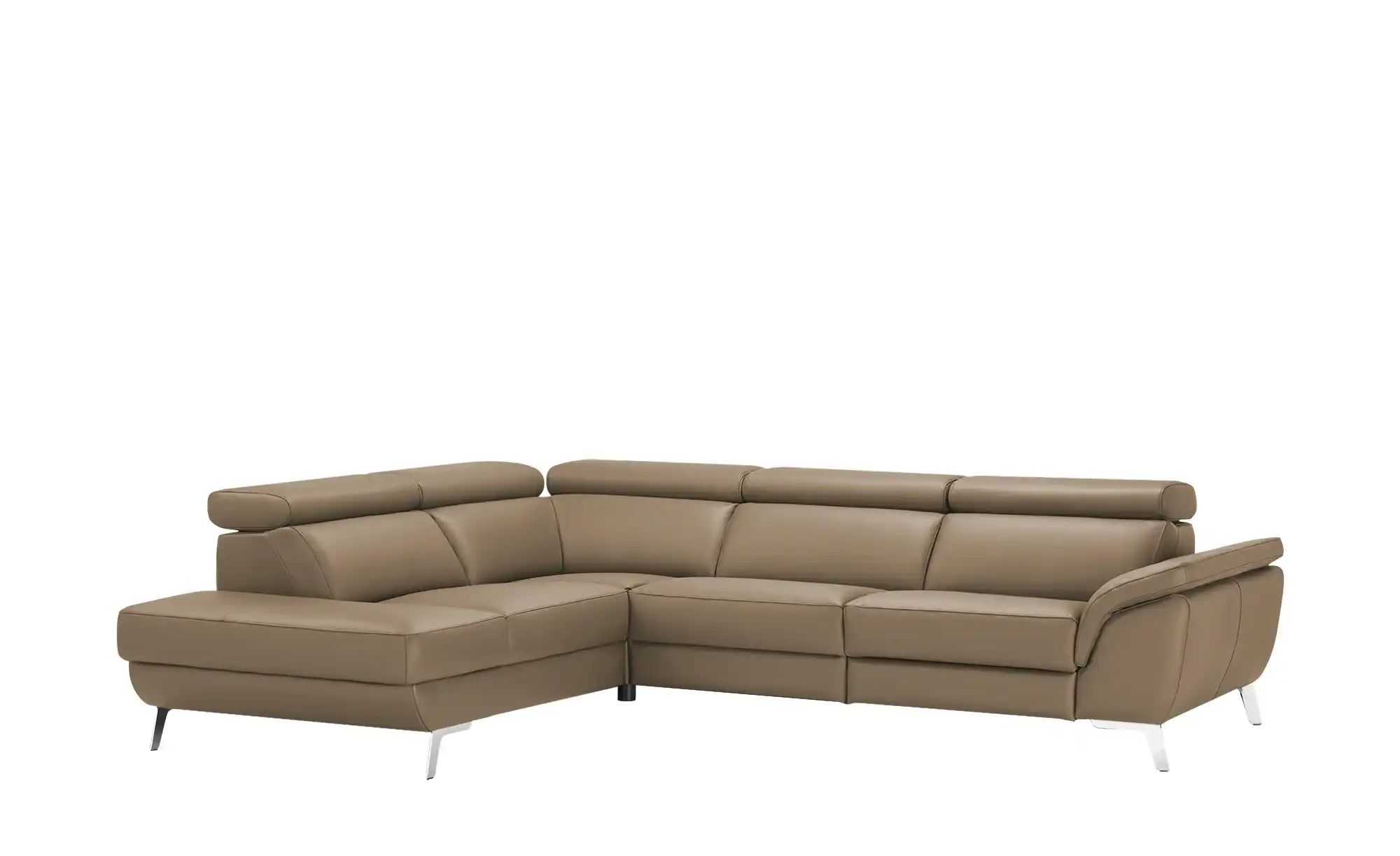 uno Ecksofa Leder  Dallas ¦ braun ¦ Maße (cm): B: 283 H: 74 T: 228 Polsterm günstig online kaufen