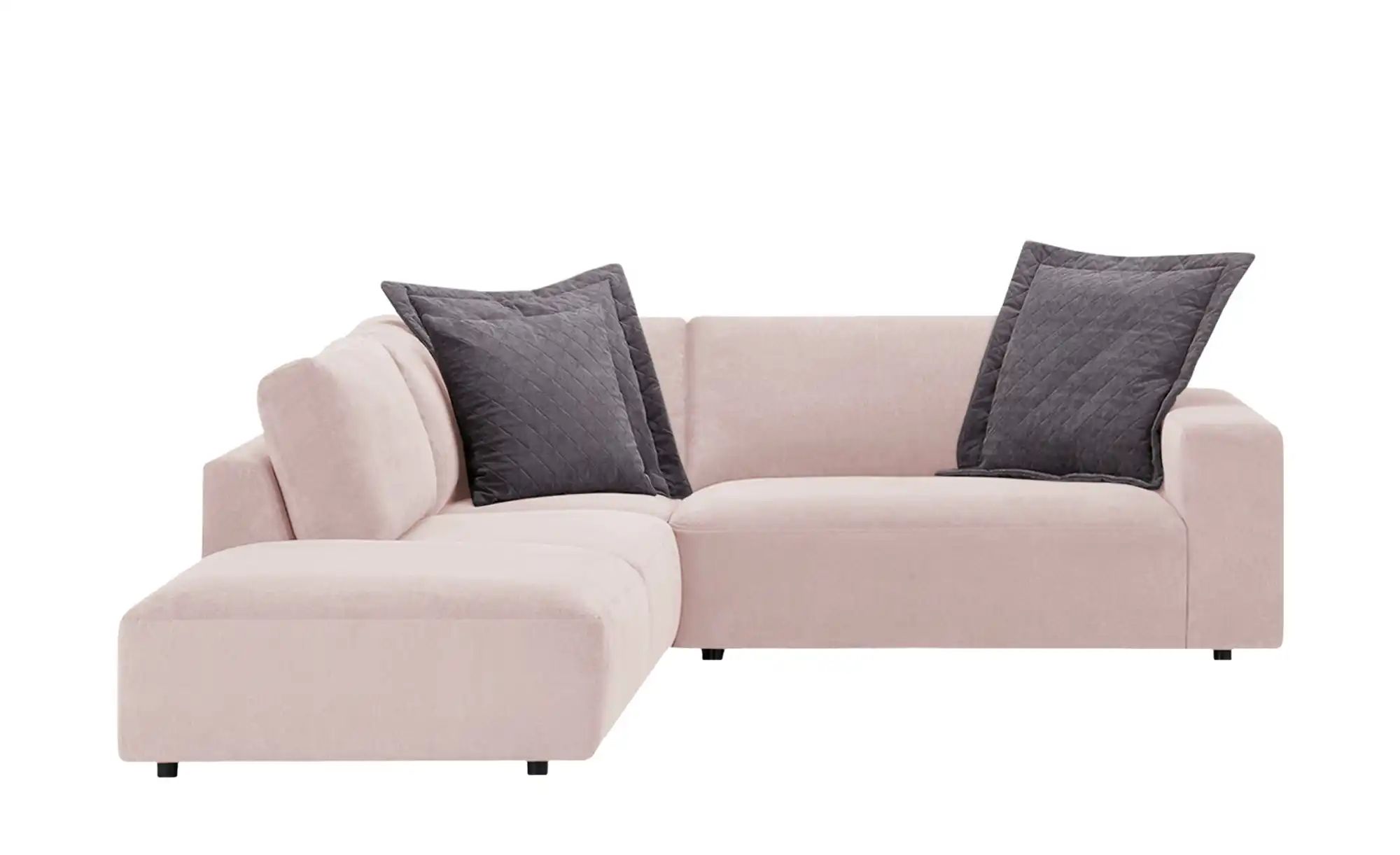 Gallery M Ecksofa  Lucia ¦ rosa/pink ¦ Maße (cm): B: 300 H: 81 T: 266 Polst günstig online kaufen