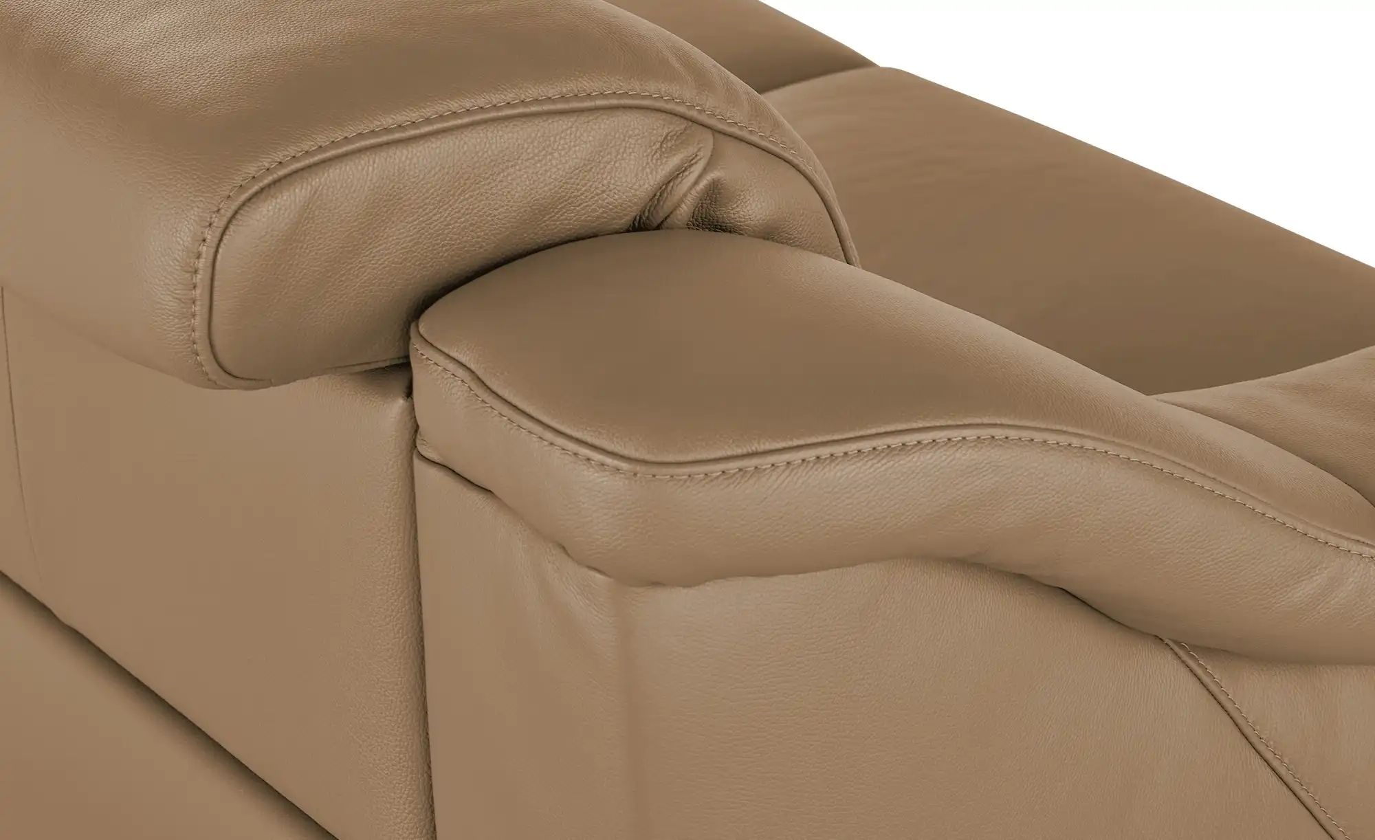 himolla Ledersofa  1501 ¦ beige ¦ Maße (cm): B: 202 H: 84 T: 106 Polstermöb günstig online kaufen