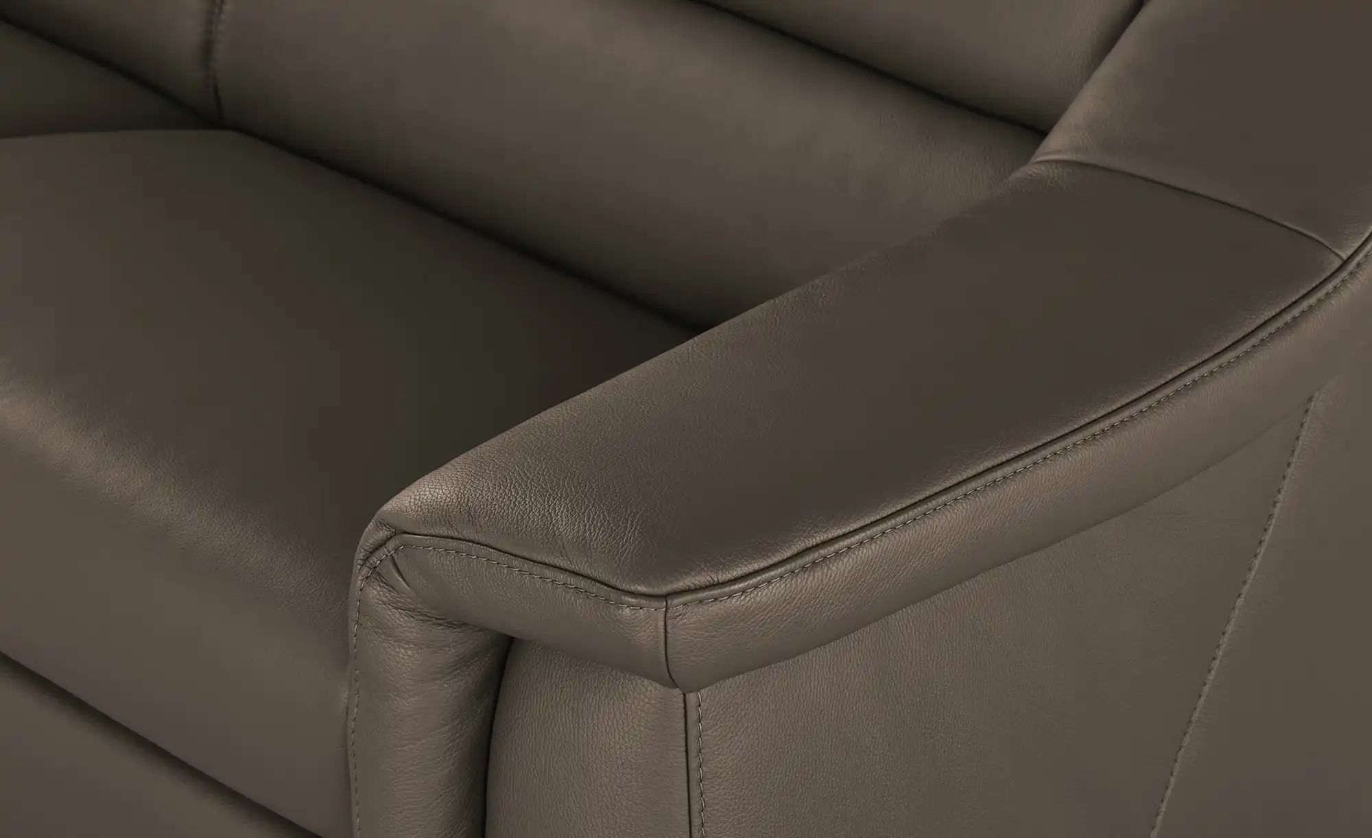 Thumbnail - himolla Ledersofa  1501 ¦ braun ¦ Maße (cm): B: 202 H: 84 T: 106.0 Polstermöbel > Sofas > 2-Sitzer - Höffner