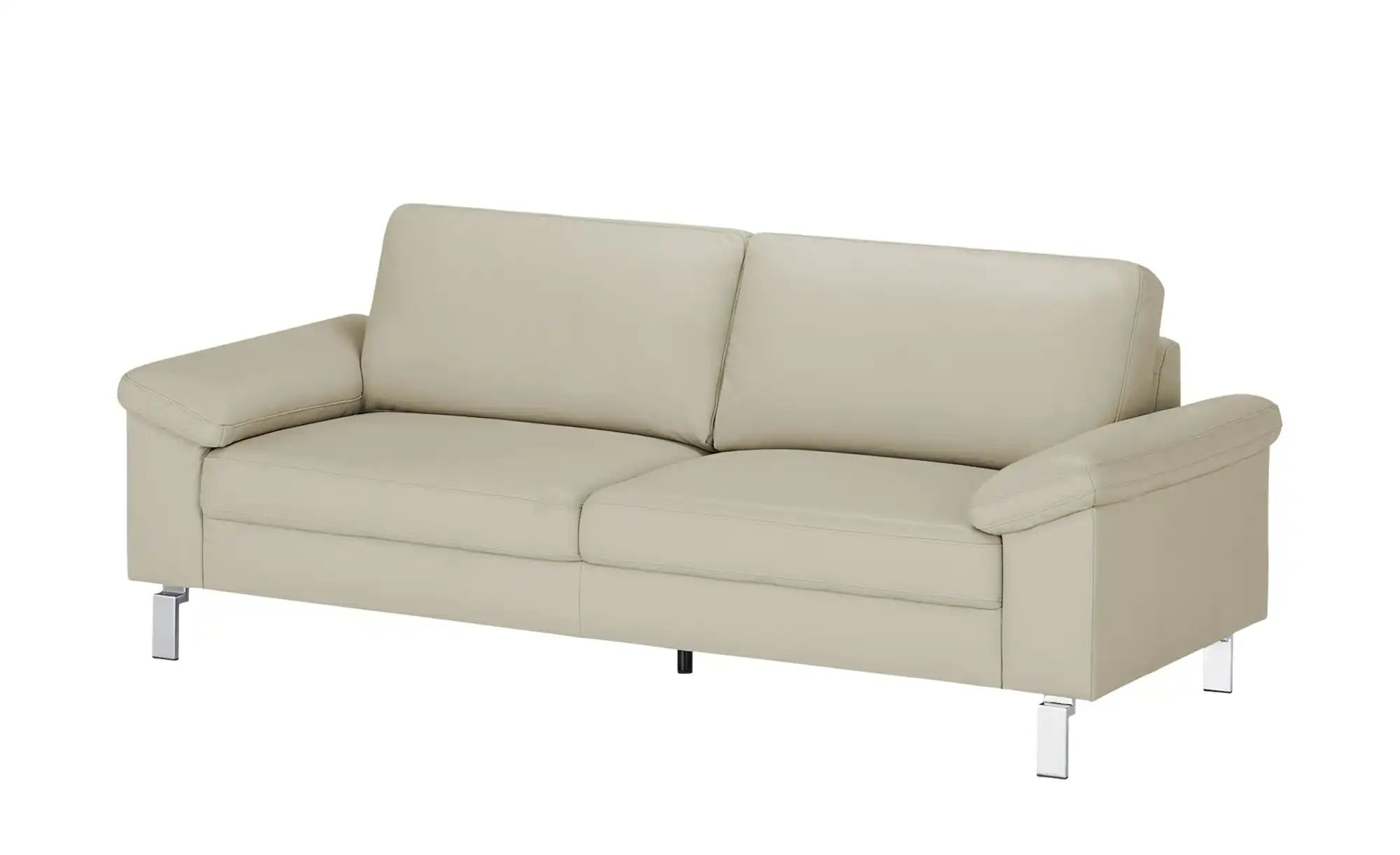 Thumbnail - Max Schelling Ledersofa aus Echtleder Maximum ¦ creme ¦ Maße (cm): B: 204 H: 86 T: 97.0 Polstermöbel > Sofas > 2-Sitzer ...
