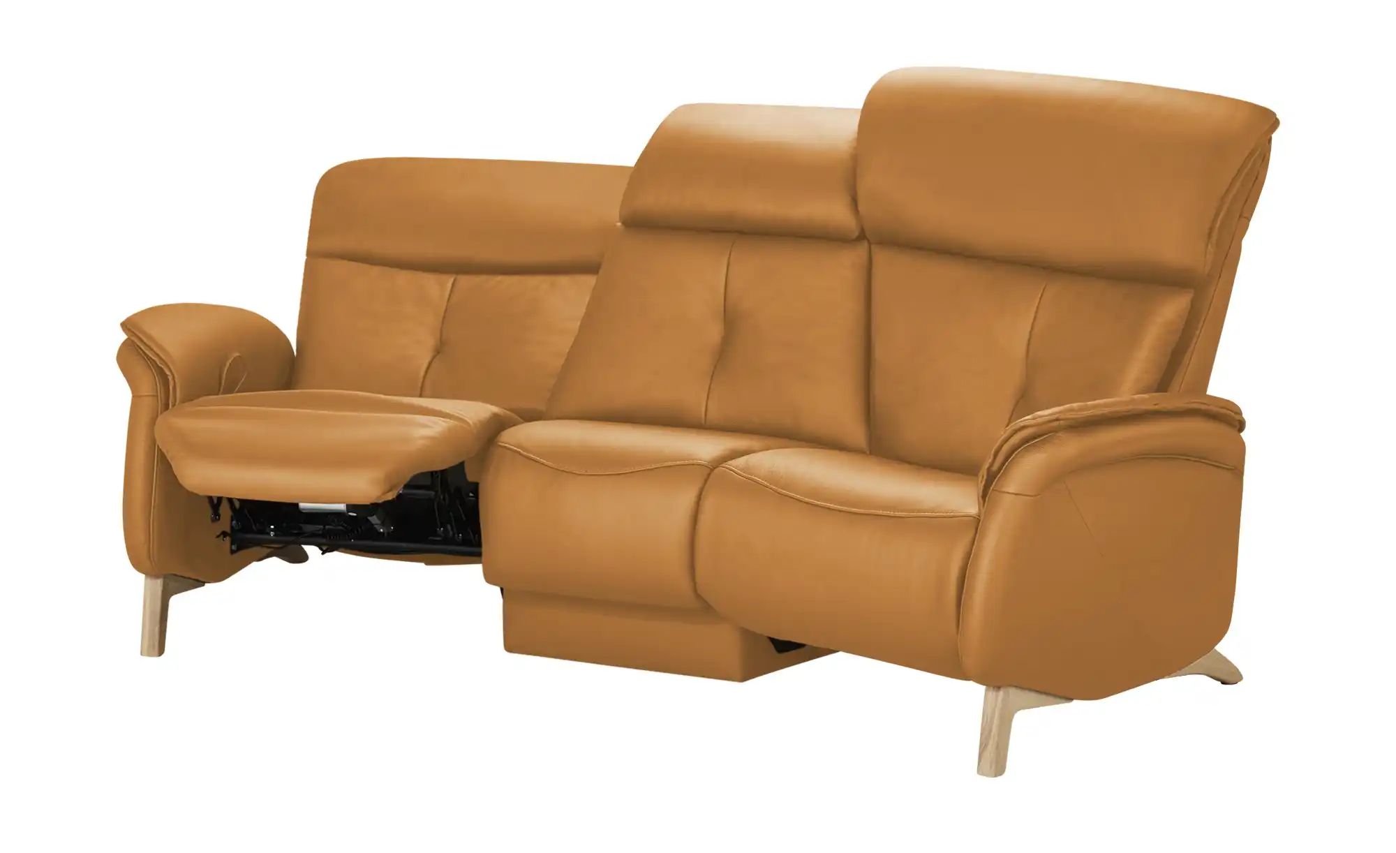 Thumbnail - himolla Einzelsofa Leder 4708 ¦ orange ¦ Maße (cm): B: 216 H: 97 T: 119.0 Polstermöbel > Sofas > 2-Sitzer - Höffner