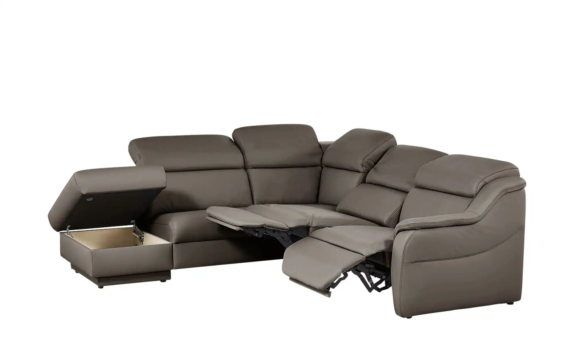 Thumbnail - himolla Ecksofa Leder  9707 ¦ braun ¦ Maße (cm): B: 275 H: 84 T: 245.0 Polstermöbel > Sofas > Ecksofas - Höffner