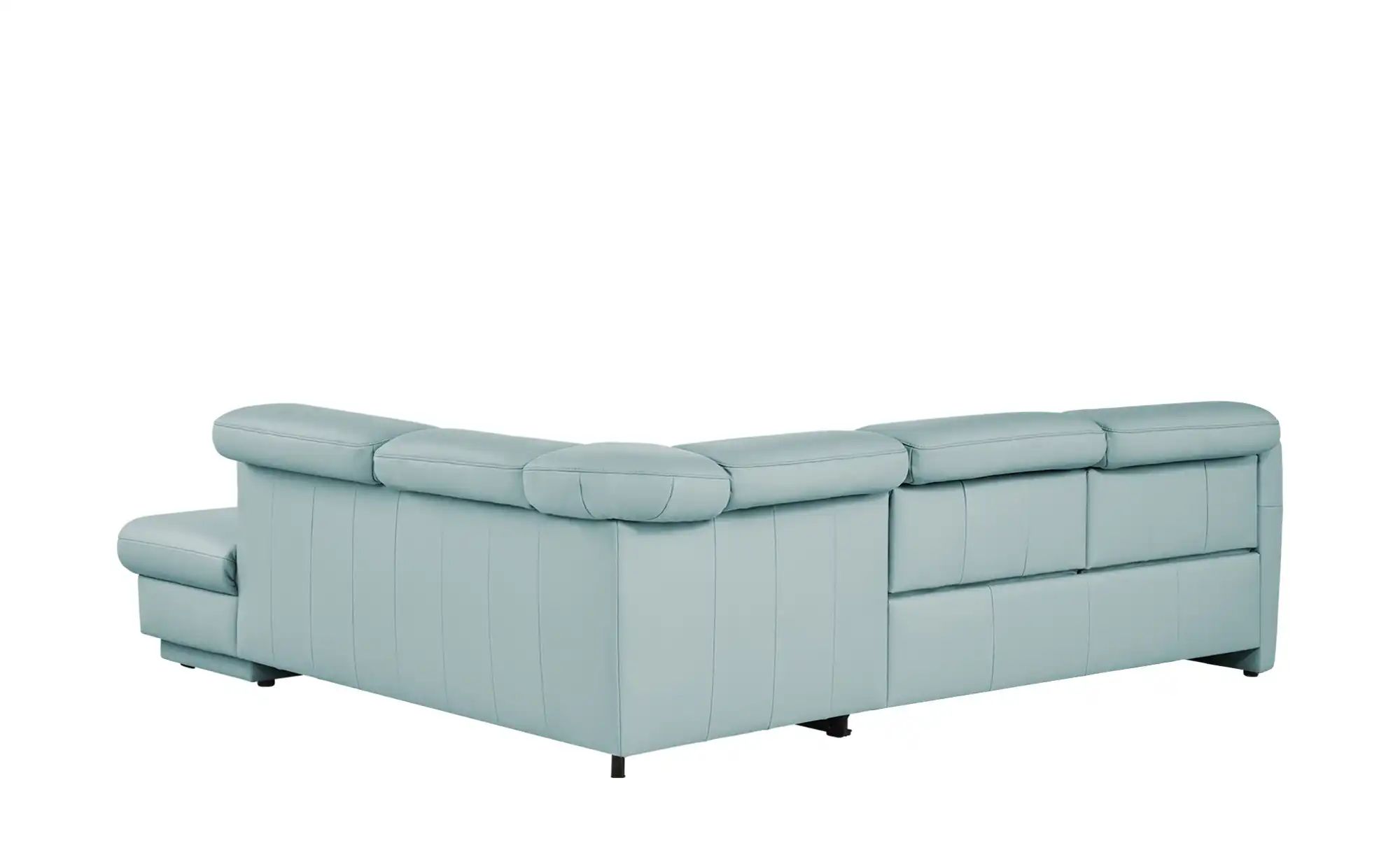 Thumbnail - himolla Ecksofa Leder 9707 ¦ blau ¦ Maße (cm): B: 275 H: 84 T: 245.0 Polstermöbel > Sofas > Ecksofas - Höffner