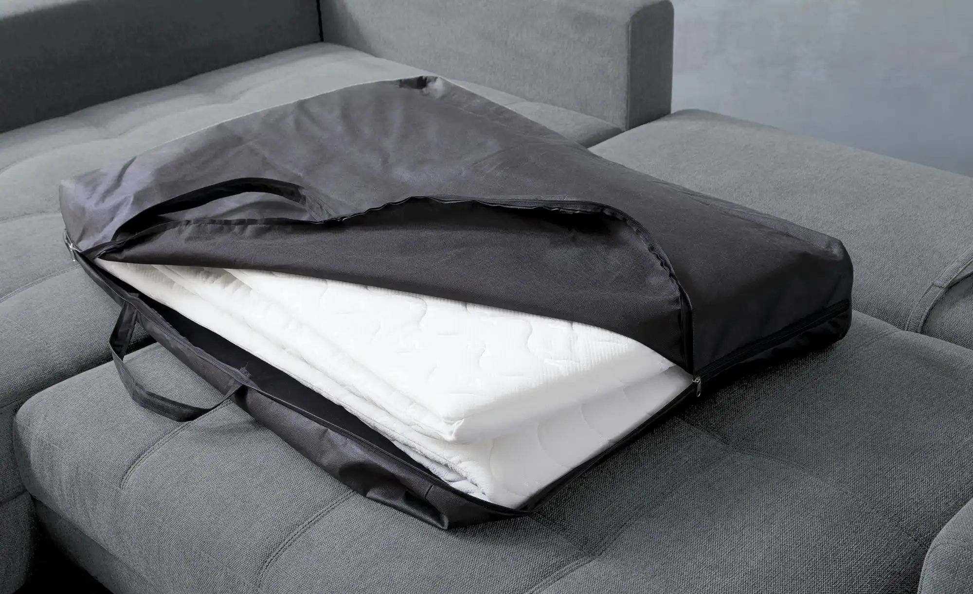 Thumbnail - bobb Ecksofa Arissa de Luxe ¦ grau ¦ Maße (cm): B: 265 H: 84 T: 215.0 Polstermöbel > Sofas > Ecksofas - Höffner