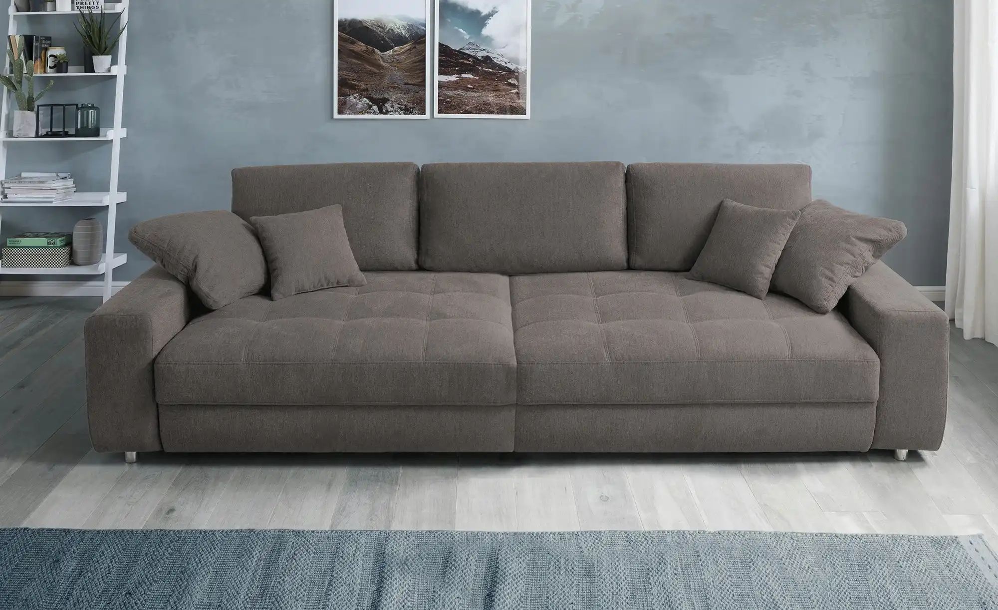 Thumbnail - bobb Big Sofa Arissa de Luxe ¦ braun ¦ Maße (cm): B: 292 H: 84 T: 120.0 Polstermöbel > Sofas > Einzelsofas - Höffner