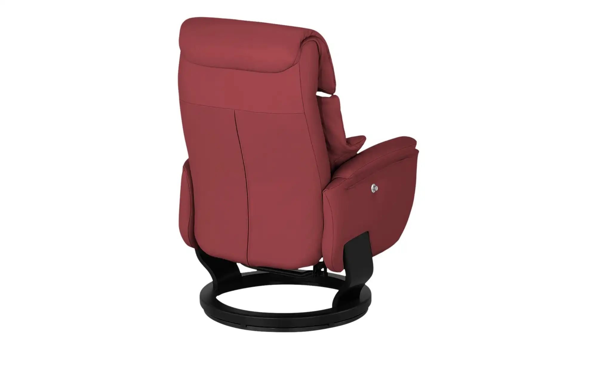 Thumbnail - Nils Olsen Drehsessel aus Echtleder Silas ¦ rot ¦ Maße (cm): B: 87 H: 114 T: 90.0 Polstermöbel > Sessel > Relaxsessel - ...