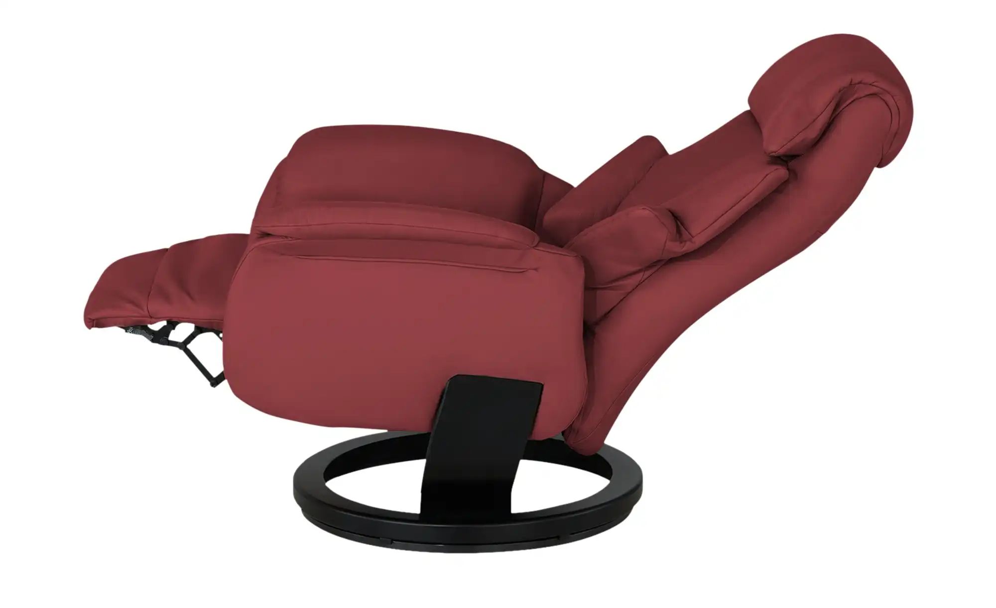 Thumbnail - Nils Olsen Drehsessel aus Echtleder Silas ¦ rot ¦ Maße (cm): B: 87 H: 114 T: 90.0 Polstermöbel > Sessel > Relaxsessel - ...