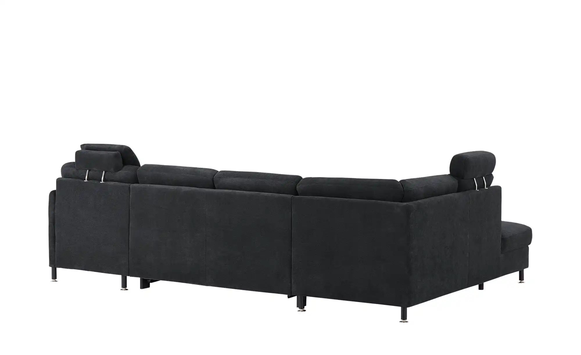 meinSofa Wohnlandschaft  Veit ¦ schwarz ¦ Maße (cm): B: 305 H: 90 T: 200 Po günstig online kaufen