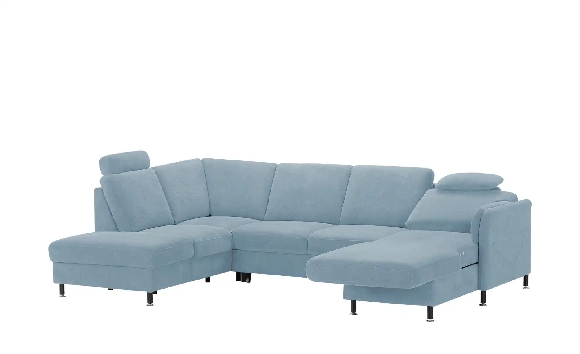 Thumbnail - meinSofa Wohnlandschaft Veit ¦ blau ¦ Maße (cm): B: 305 H: 90 T: 200.0 Polstermöbel > Sofas > Schlafsofas - Höffner