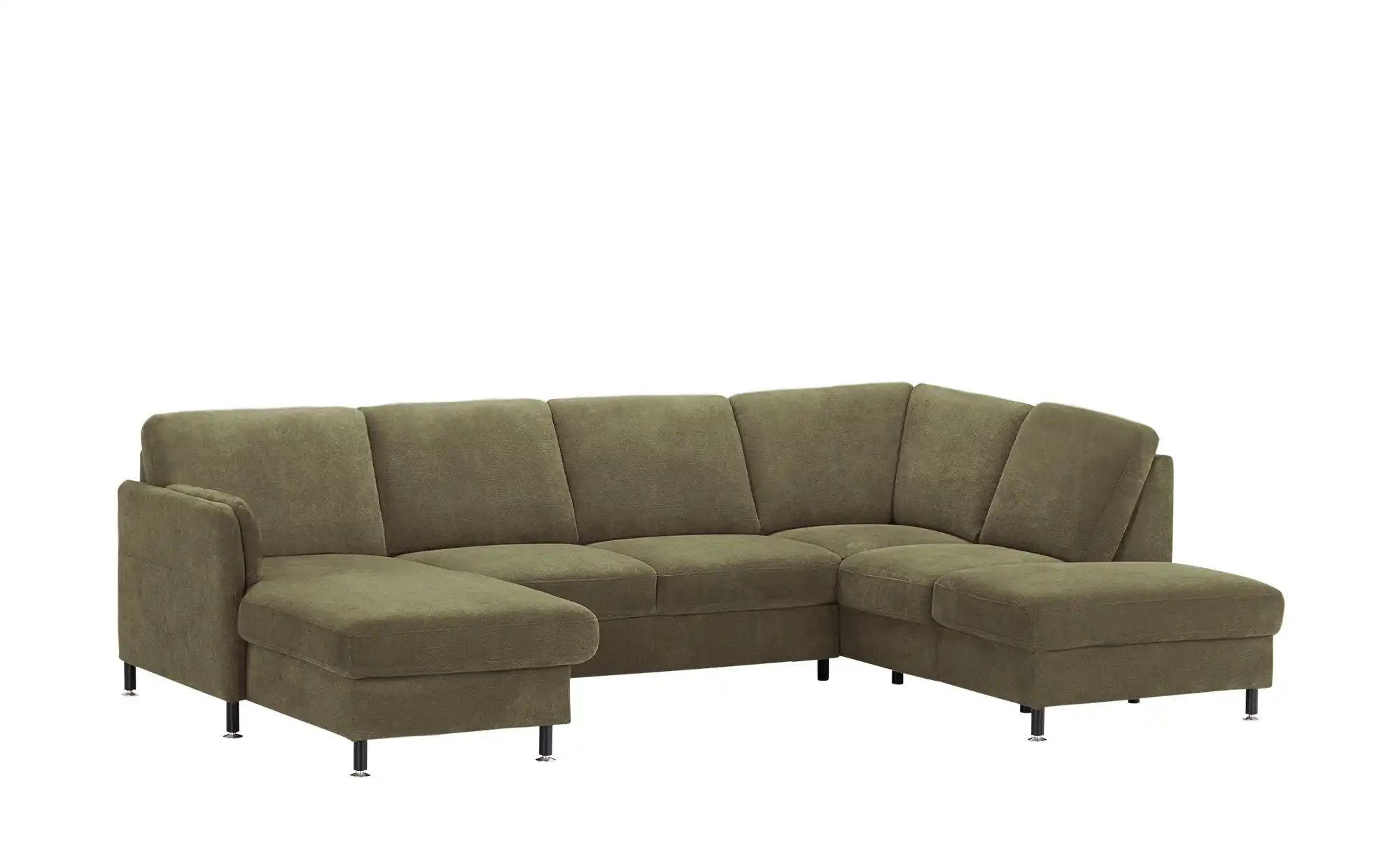 Thumbnail - meinSofa Wohnlandschaft  Veit ¦ grün ¦ Maße (cm): B: 305 H: 90 T: 200.0 Polstermöbel > Sofas > Wohnlandschaften - Höffne...