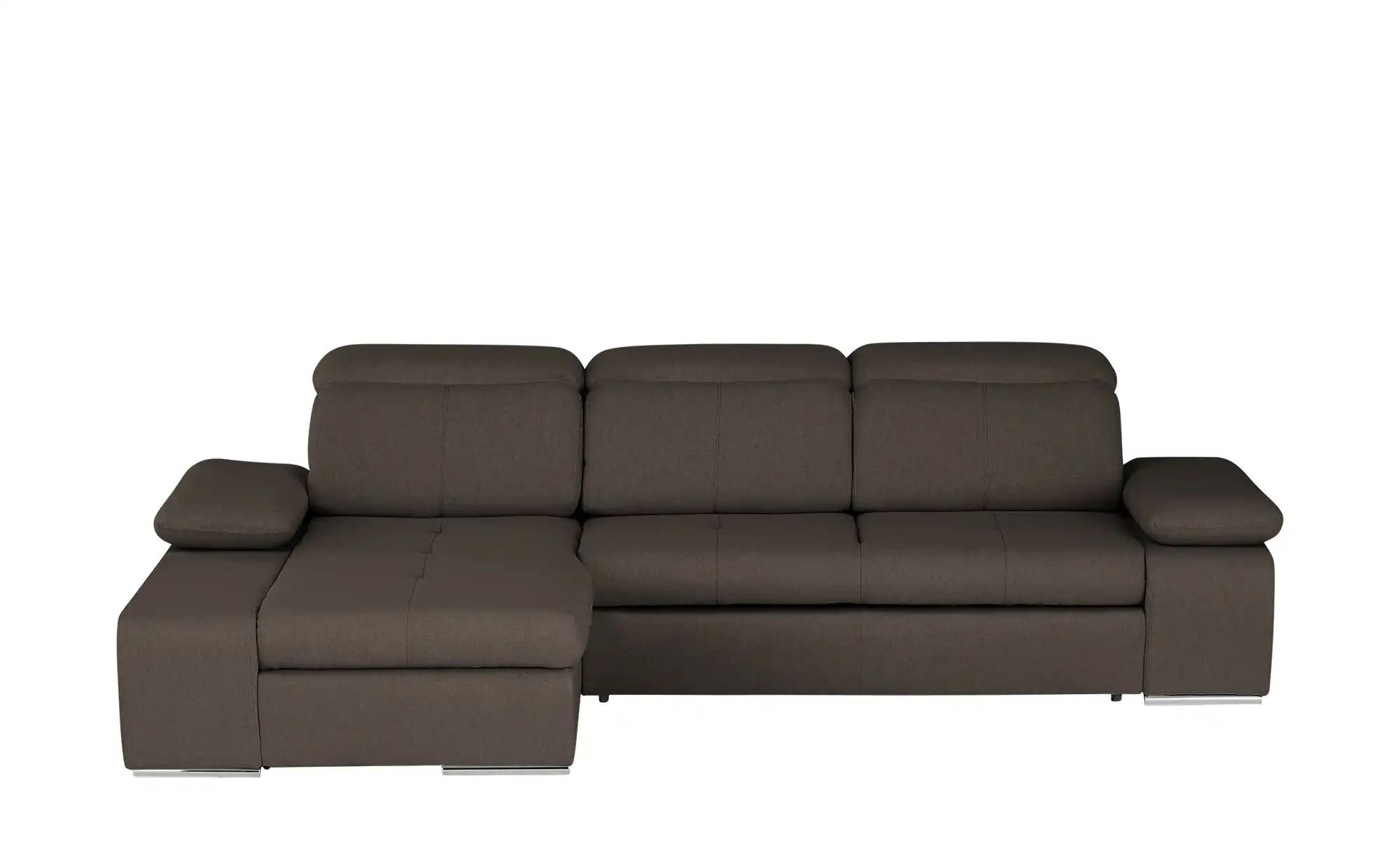 switch Ecksofa Webstoff Avilla ¦ braun ¦ Maße (cm): B: 285 H: 86 T: 187.0 P günstig online kaufen