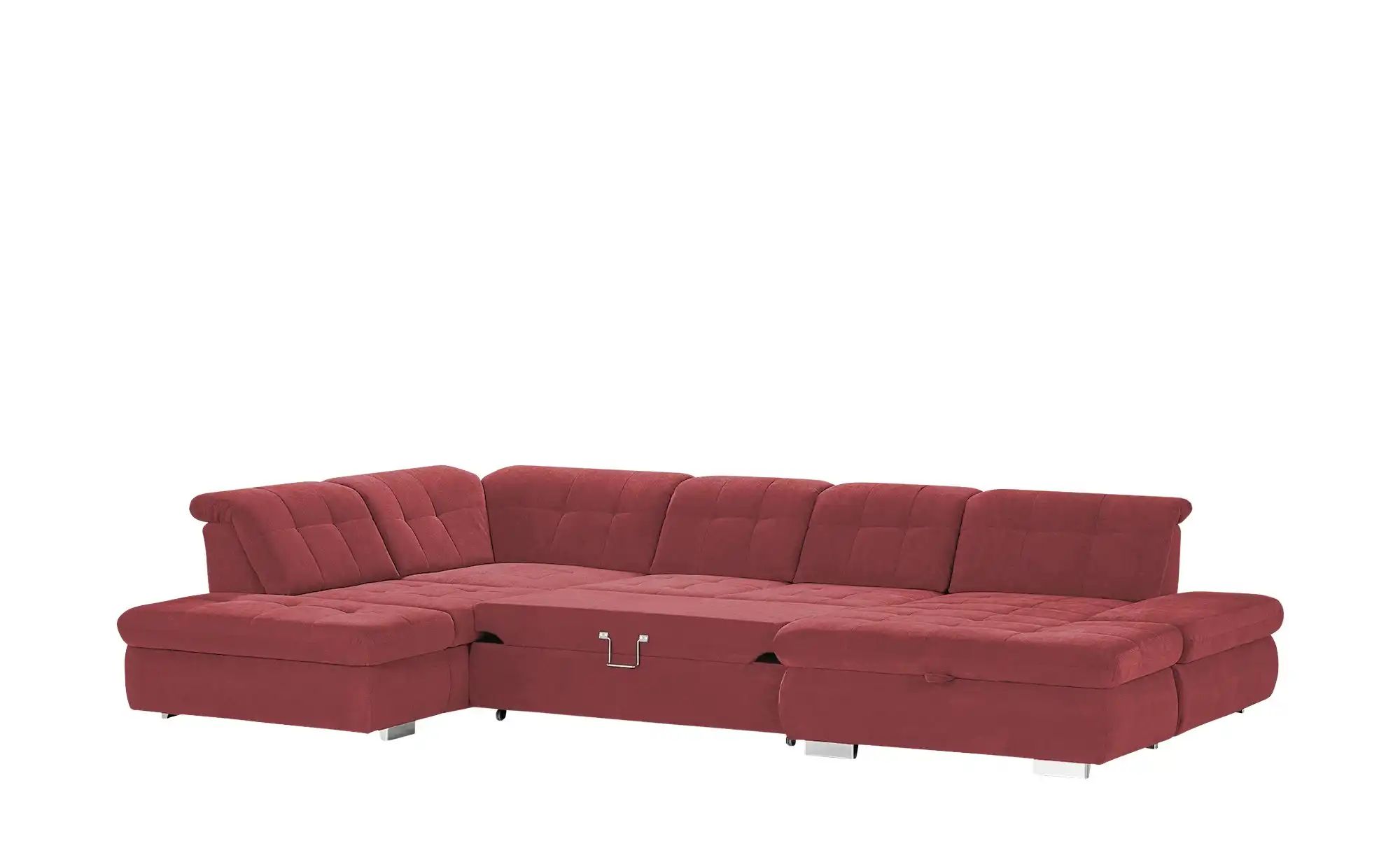 Lounge Collection Wohnlandschaft mit verschiedenen Funktionen Spencer ¦ rot günstig online kaufen