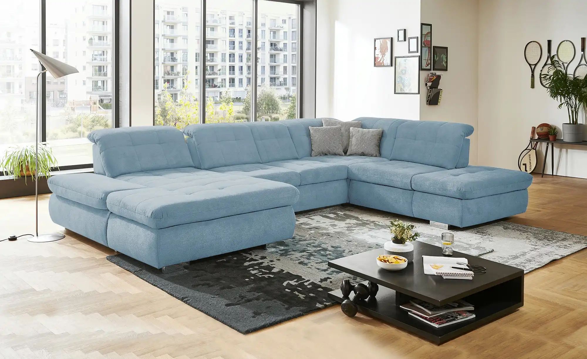 Lounge Collection Wohnlandschaft mit verschiedenen Funktionen Spencer ¦ bla günstig online kaufen