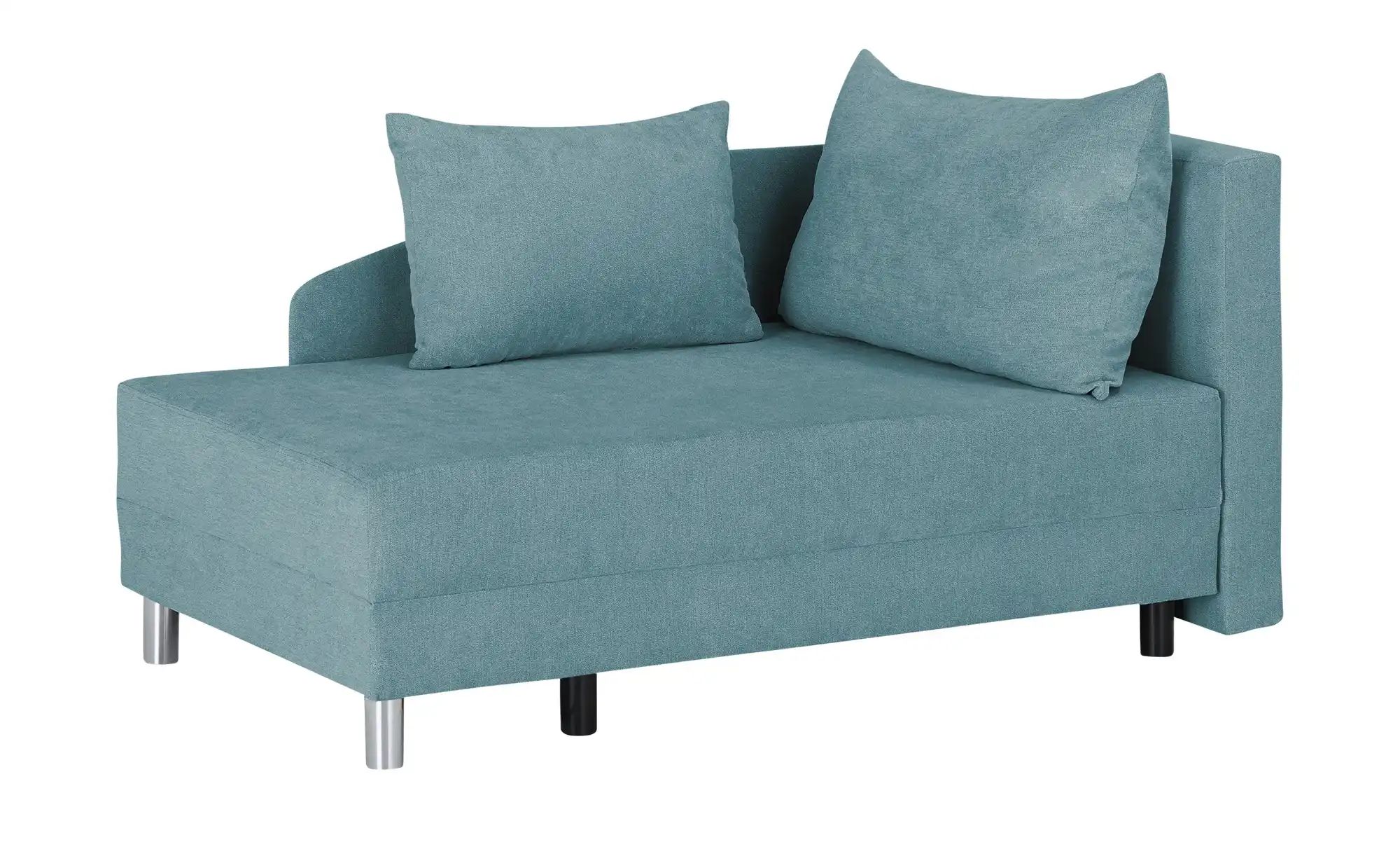 Ottomane Aleksandra | Hellblau, rechts | Möbel Höffner