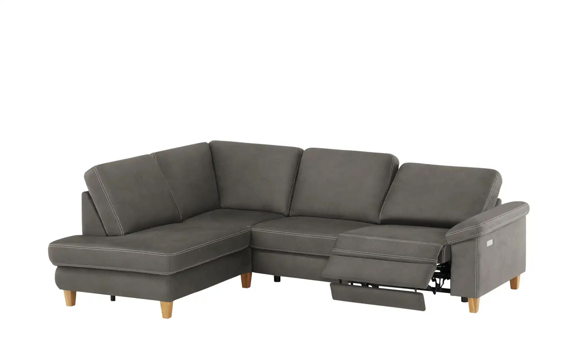 Max Schelling Ecksofa  Maximum Plus ¦ grau ¦ Maße (cm): B: 257 H: 89 T: 200 günstig online kaufen