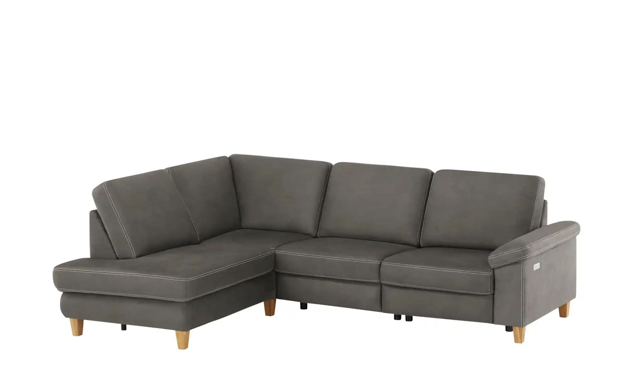 Thumbnail - Max Schelling Ecksofa  Maximum Plus ¦ grau ¦ Maße (cm): B: 257 H: 89 T: 200.0 Polstermöbel > Sofas > Ecksofas - Höffner