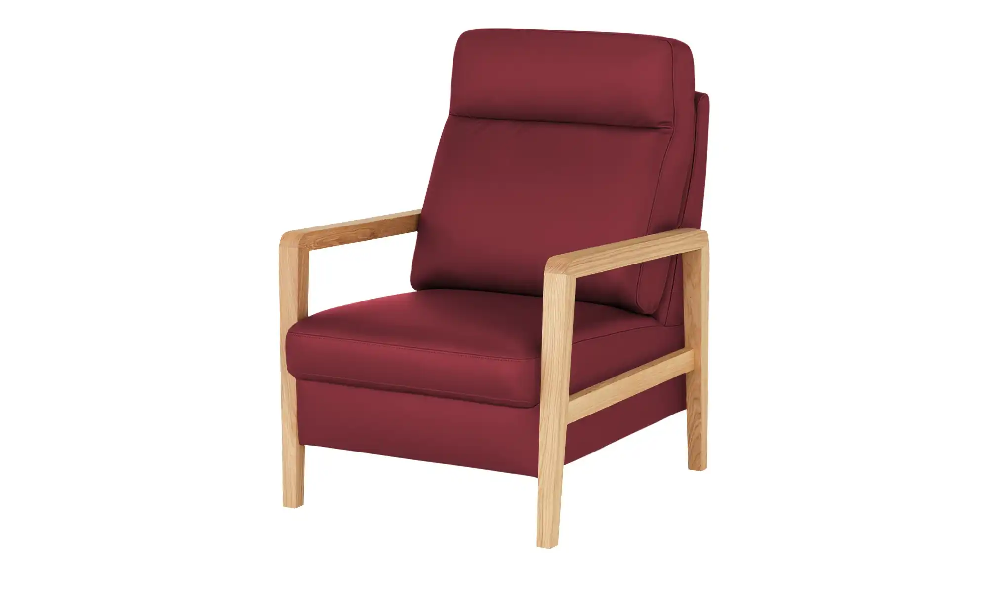 Wohnwert Sessel  Petra ¦ rot ¦ Maße (cm): B: 71 H: 103 T: 89 Polstermöbel > Sessel > Ledersessel - Höffner