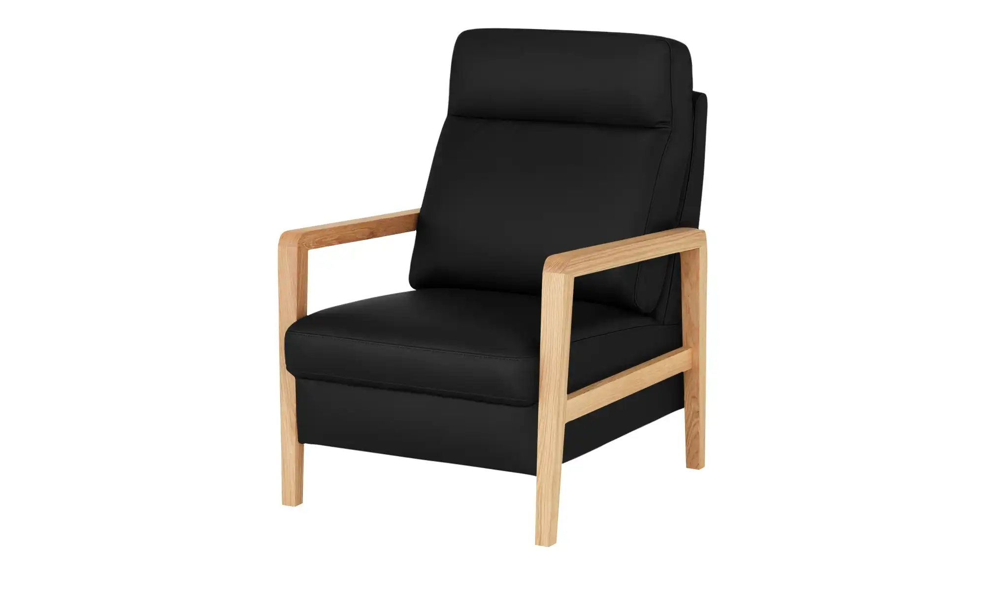 Wohnwert Sessel  Petra ¦ schwarz ¦ Maße (cm): B: 71 H: 103 T: 89 Polstermöbel > Sessel > Ledersessel - Höffner