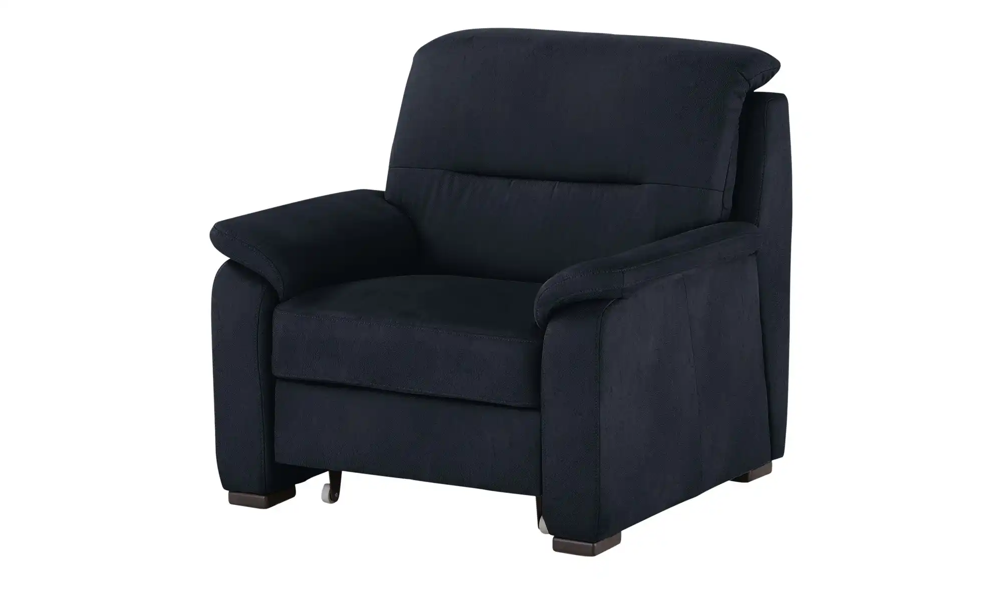 meinSofa Sessel mit ausziehbarem Hocker  Vera ¦ blau ¦ Maße (cm): B: 100 H: 92 T: 95 Polstermöbel > Sessel > Fernsehsessel - Höffner