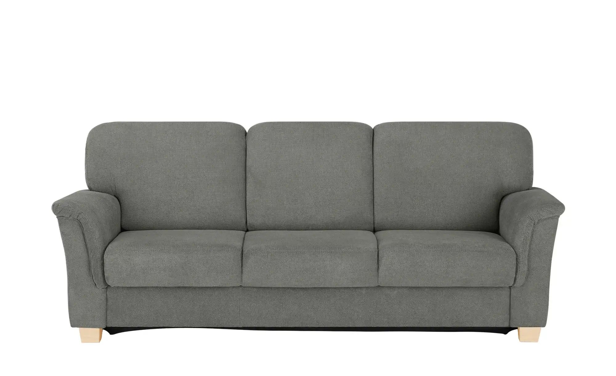 smart Sofa  Valencia ¦ grau ¦ Maße (cm): B: 224 H: 90 T: 93 Polstermöbel > günstig online kaufen